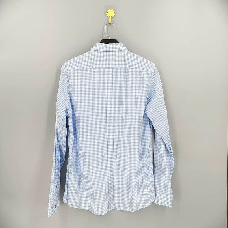 Gucci gucci blue checkered long sleeve shirt Size US M / EU 48-50 / 2 - 8 Thumbnail
