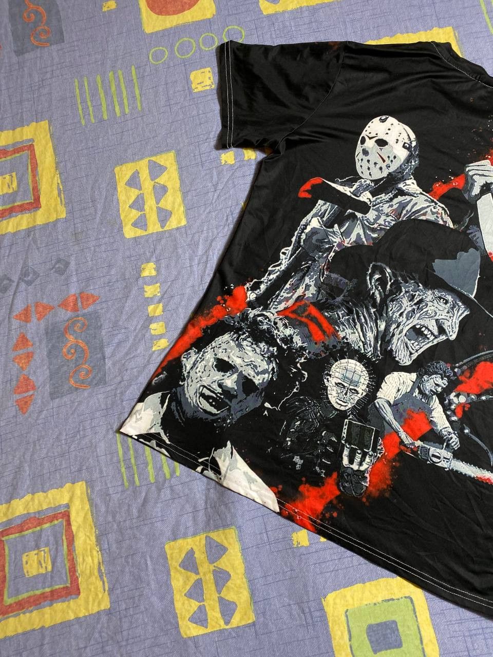 Affliction × Japanese Brand Y2K Affliction Style All Over Print T Shirt Tee Tapout Japan Size US M / EU 48-50 / 2 - 5 Thumbnail