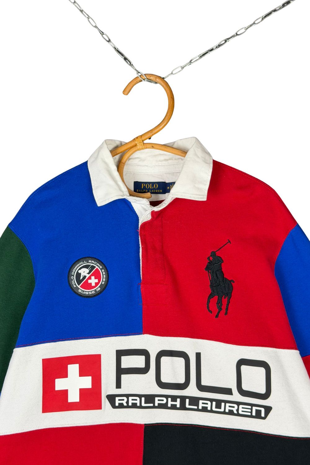 Polo Ralph Lauren Polo Ralph Lauren RL18 Colorblock Rugby Shirt Size US M / EU 48-50 / 2 - 3 Thumbnail