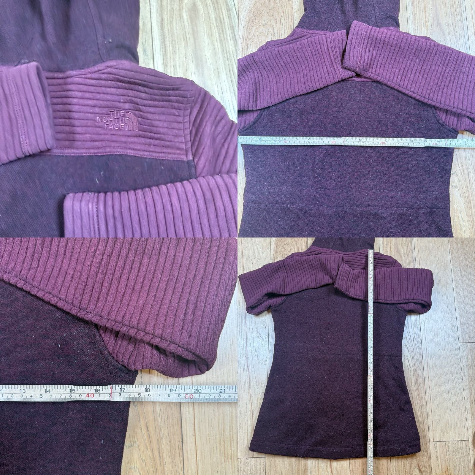 The North Face The North Face Indi Hooded Fleece Parka Jacket Women’s S Full Zip Maroon Red Hooded Women's S Jacket Size S / US 4 / IT 40 - 8 Thumbnail