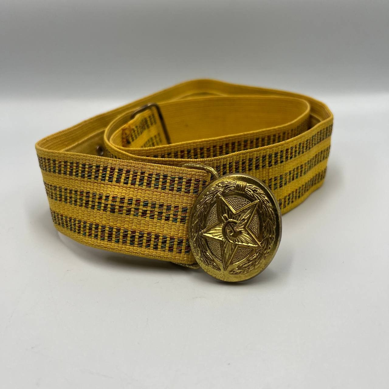 Vintage Vintage USSR Military Soldiers Army Officer's Belt Uniform Size ONE SIZE - 1 Thumbnail