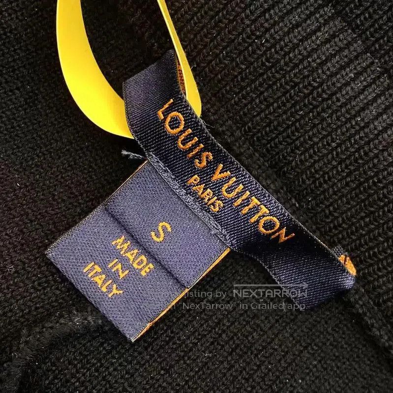 Louis Vuitton Louis Vuitton Black Wool Casual Pants . Size 23" - 4 Thumbnail