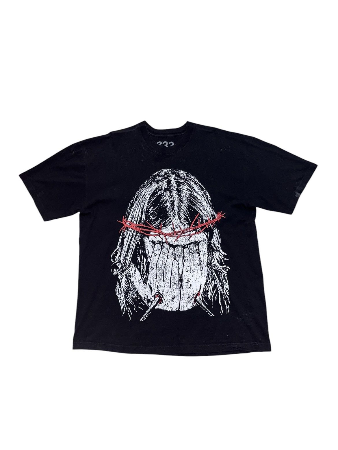 Half Evil Jezuz Christ Tee Size US XL / EU 56 / 4 - 1 Thumbnail