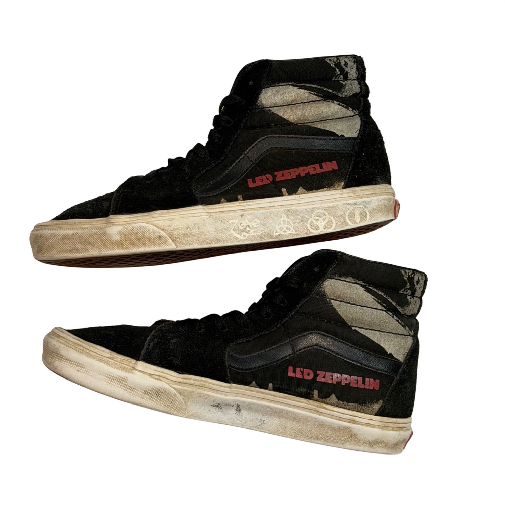 Vans Sk8-Hi Led Zeppelin Collaboration 50th Anniversary Snea