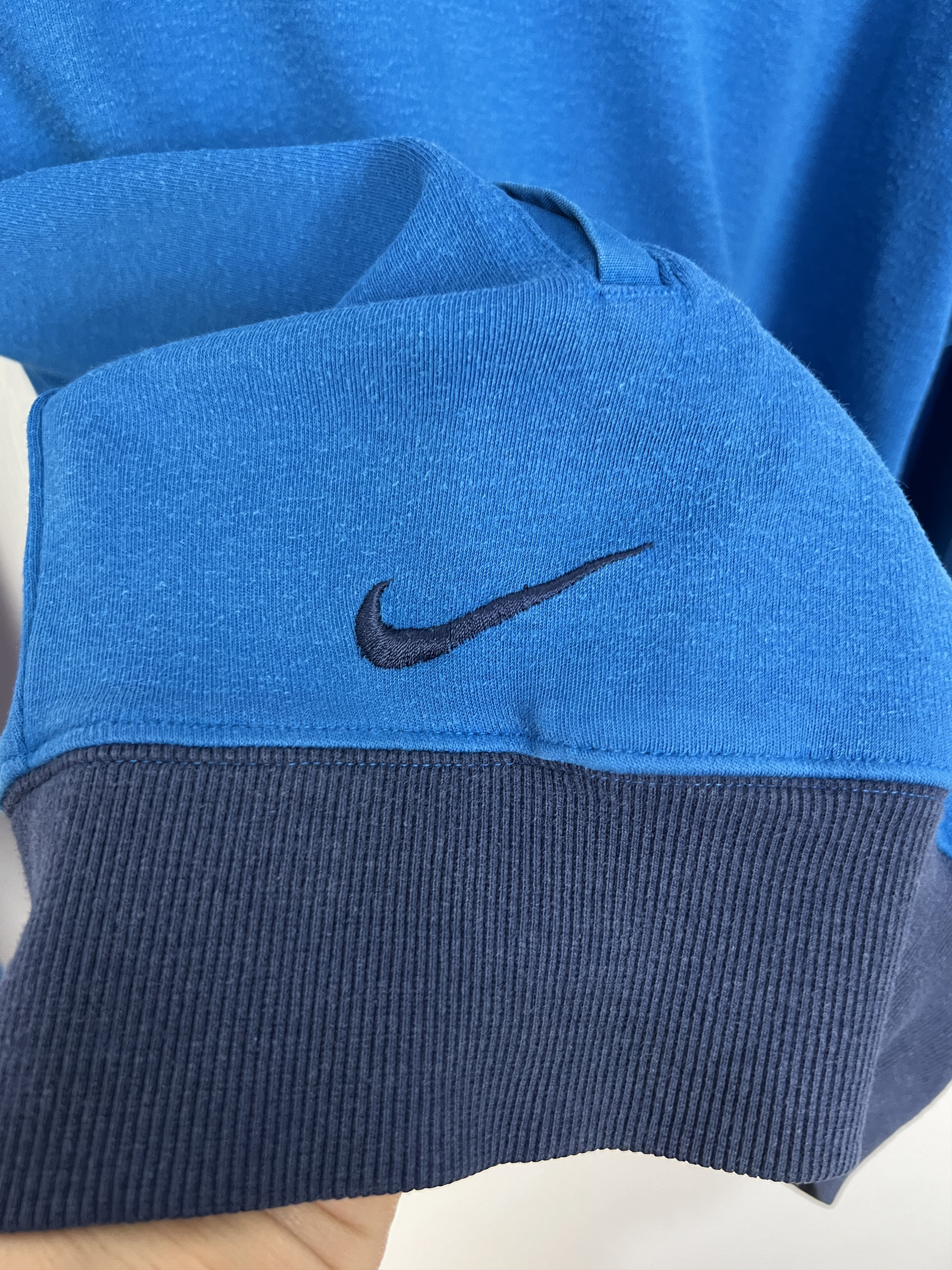Nike Vintage Nike Inter Milan Football Sweatshirt Blue Track Top Size US M / EU 48-50 / 2 - 5 Thumbnail