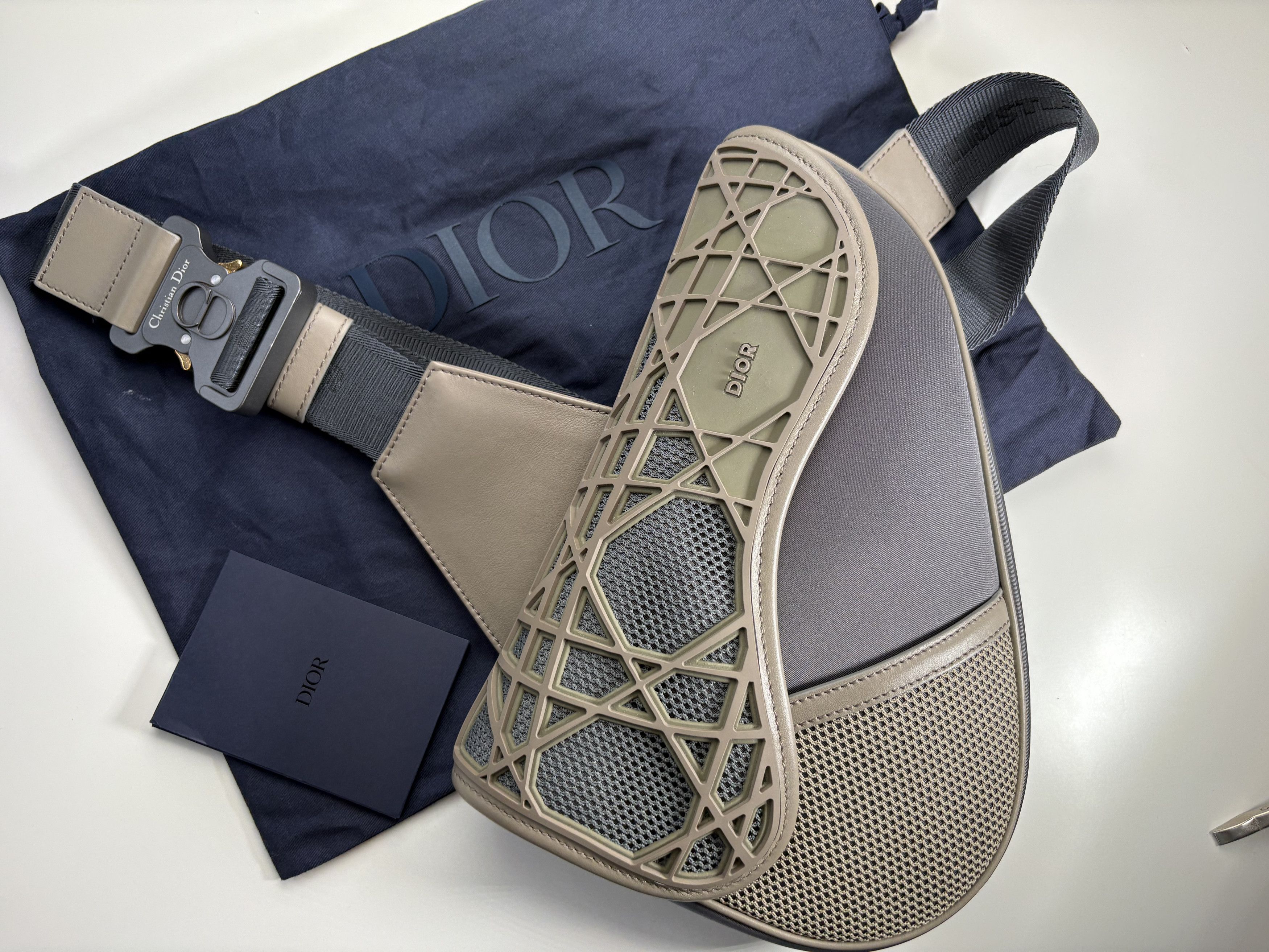 Dior Saddle Bag men's Sahara Cross Body Bag RRP £3000