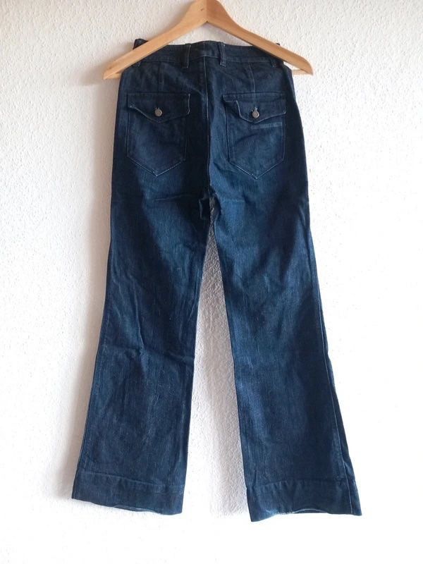 Prada PRADA Flared High waisted JEANS Size 24" / US 00 / IT 34 - 2 Thumbnail