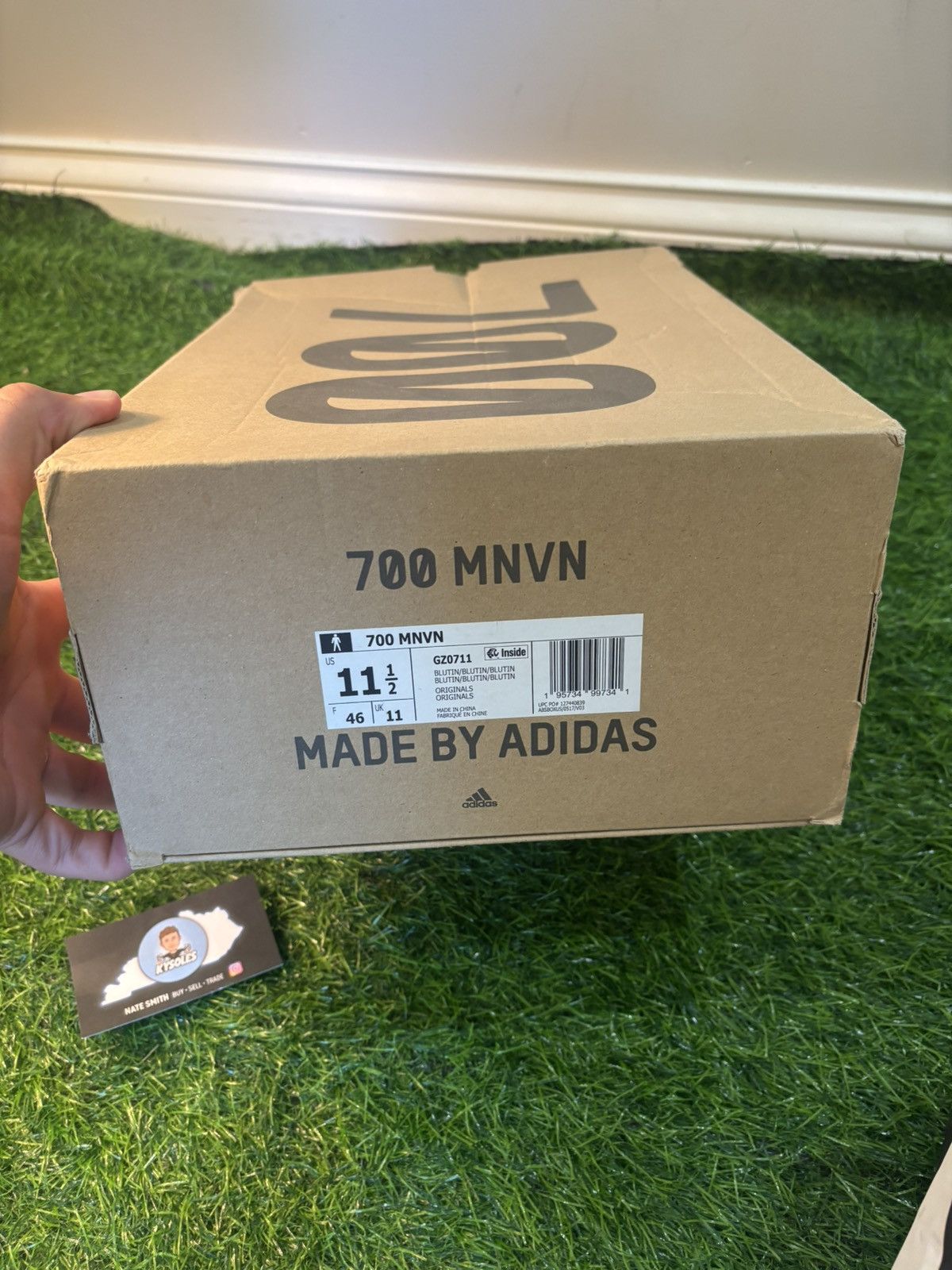 Adidas Yeezy 700 blue tint Size US 11.5 / EU 44-45 - 7 Thumbnail
