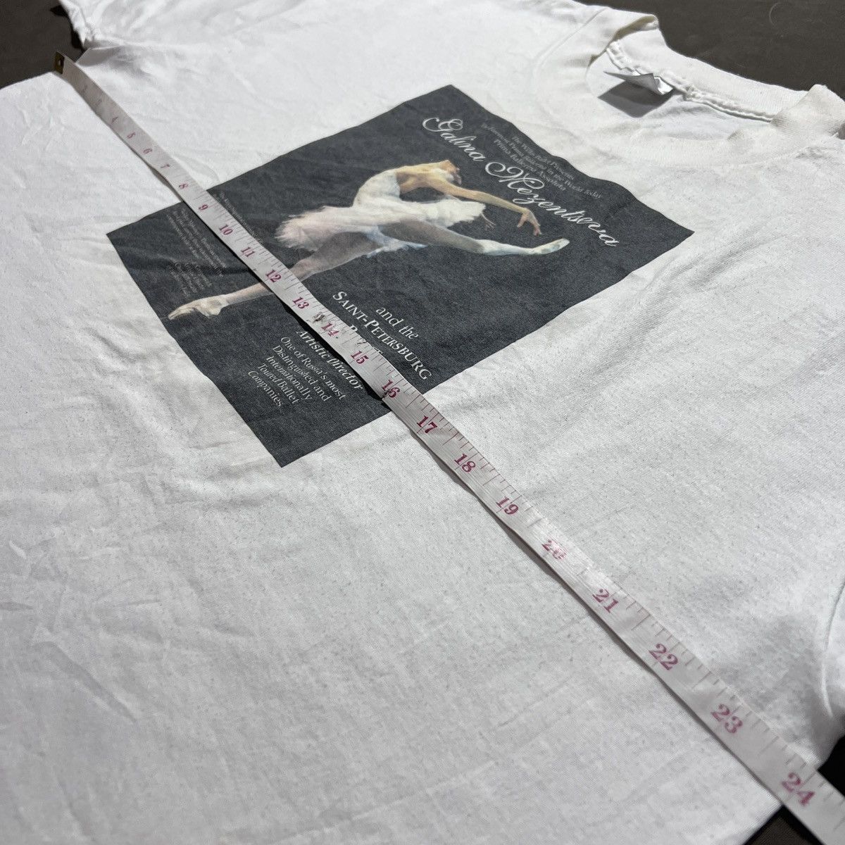 Vintage Vtg. 90s Galina Mezentseva Ballet Dance Performance Graphic Size US XL / EU 56 / 4 - 6 Thumbnail