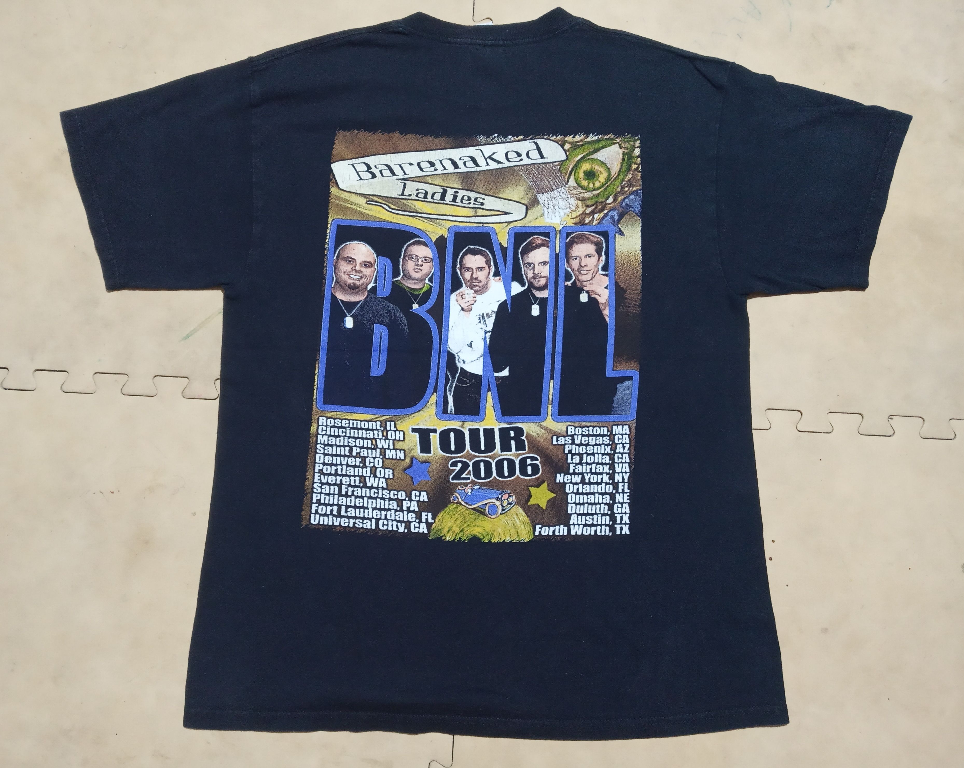 Band Tees Barenaked Ladies Tour 2006 Size US L / EU 52-54 / 3 - 2 Thumbnail