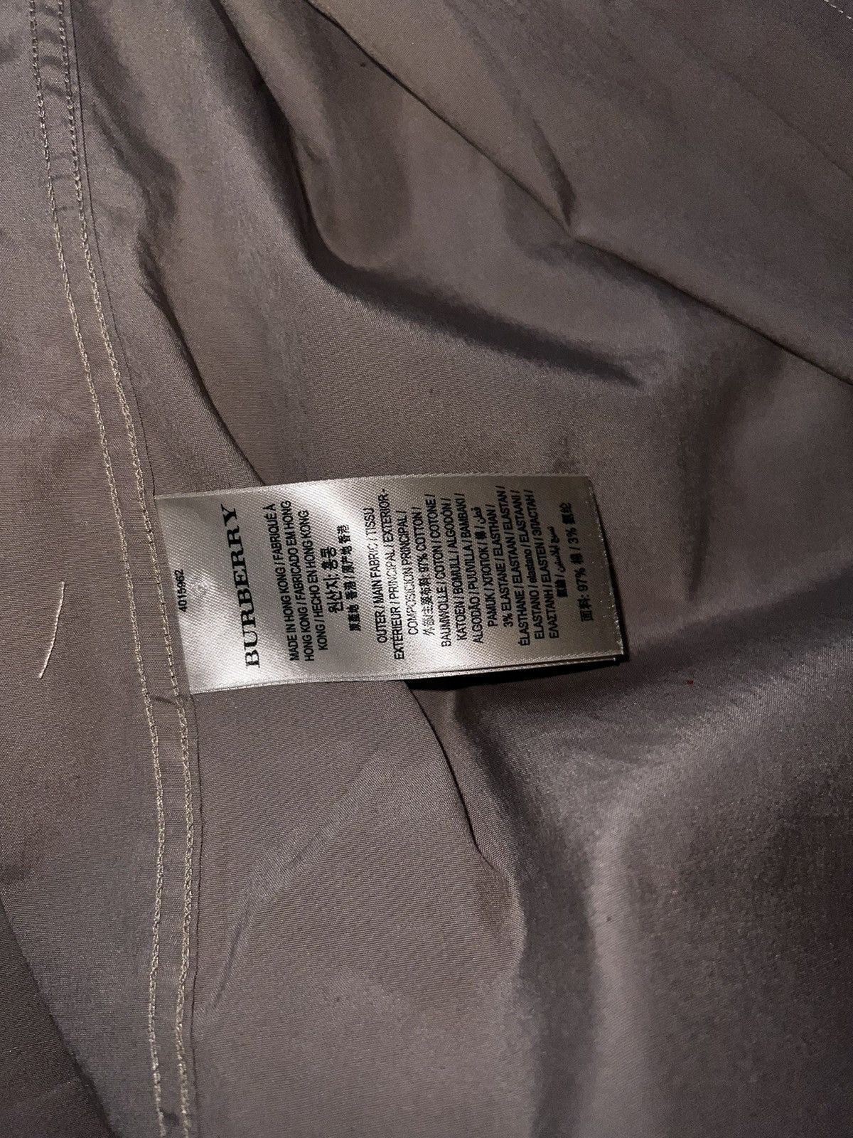 Burberry Burberry Long sleeve shirt Size US XXL / EU 58 / 5 - 8 Thumbnail