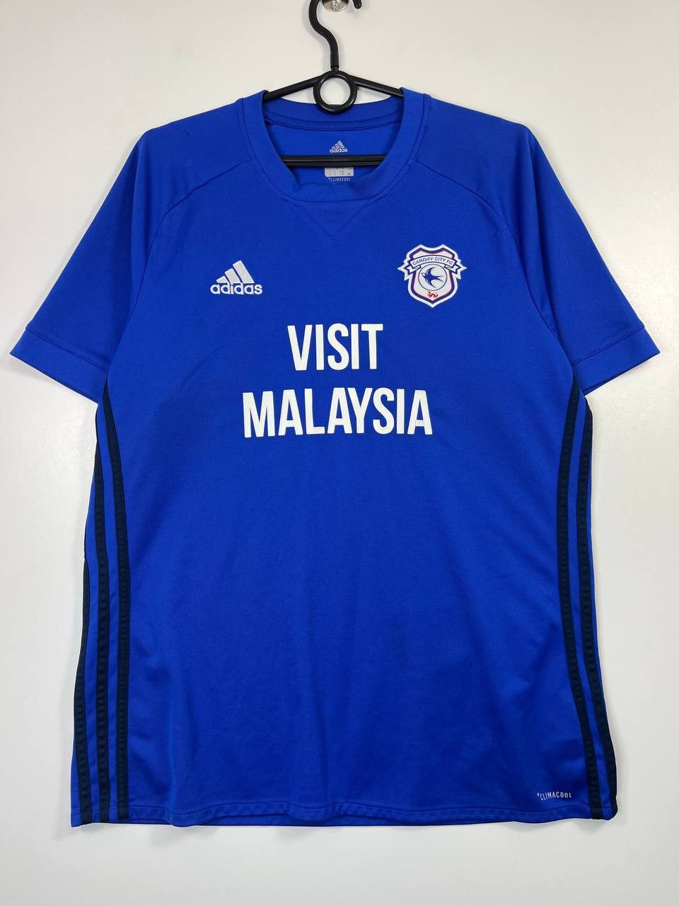 Adidas CARDIFF CITY 2017/2018 FOOTBALL SHIRT JERSEY HOME ADIDAS L Size US L / EU 52-54 / 3 - 1 Thumbnail