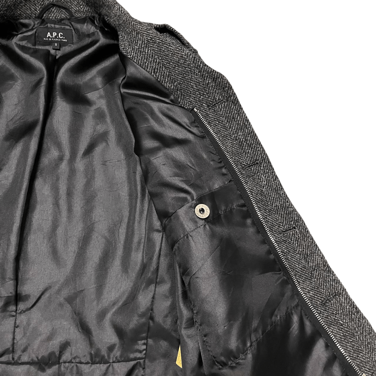 A.P.C. Vintage A.P.C. Army Rue de Fleurus Paris Wool Jacket Size US S / EU 44-46 / 1 - 10 Thumbnail