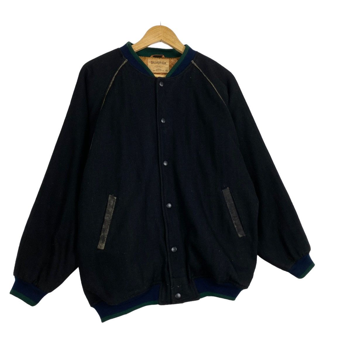 Japanese Brand 💥VINTAGE JUNIOR-BOY COMPANY VARSITY JACKET Size US M / EU 48-50 / 2 - 5 Thumbnail