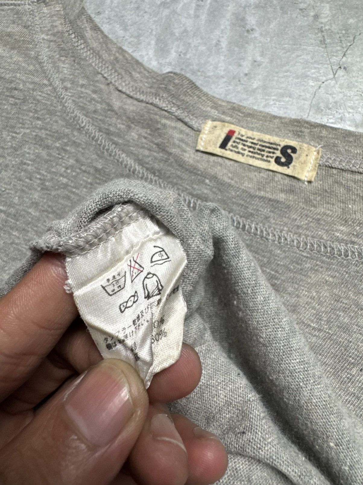 Issey Miyake × Japanese Brand × Vintage Vintage Issey miyake boxy tee Size US L / EU 52-54 / 3 - 6 Thumbnail