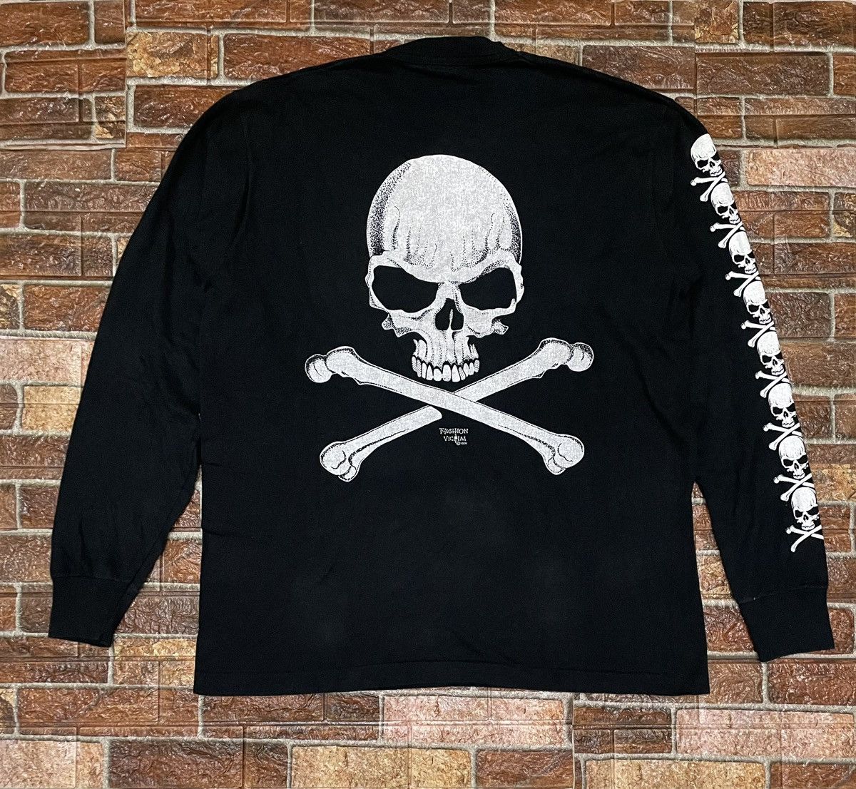 Vintage Fashion Victim 1991 Skull