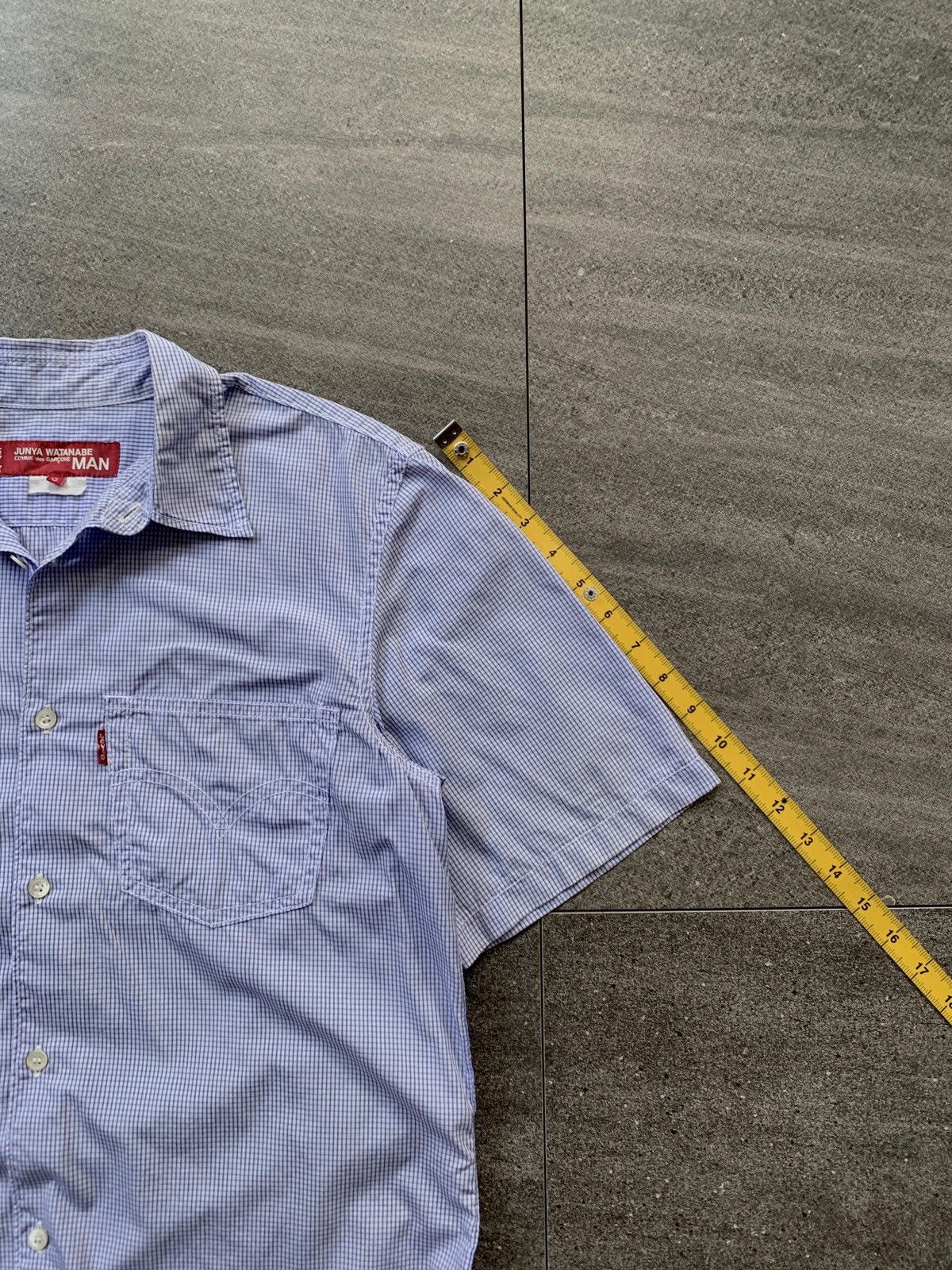 Junya Watanabe FREE TAX! Levis Collabs Plaid SS Shirt Size US S / EU 44-46 / 1 - 13 Thumbnail