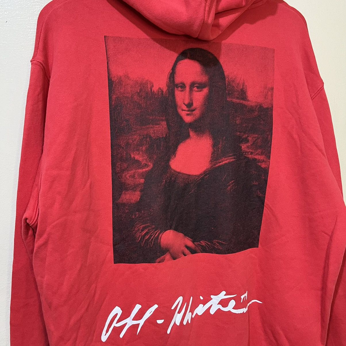 Off-White SS19 Off White - Mona Lisa Hoodie Size US XL / EU 56 / 4 - 10 Thumbnail