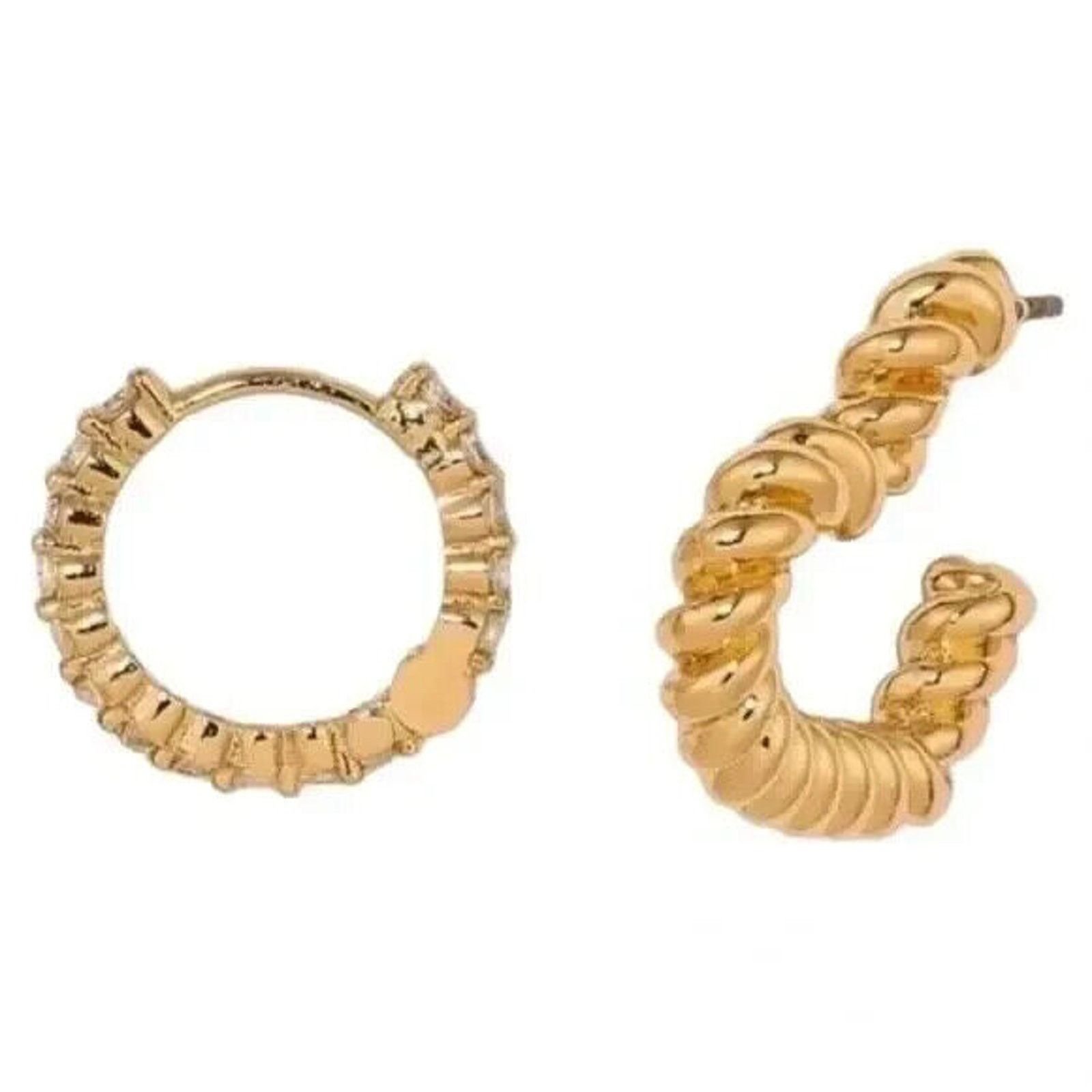 Other SUGARFIX by BaubleBar Crystal Beaded Double Hoop Earrings Size ONE SIZE - 9 Thumbnail