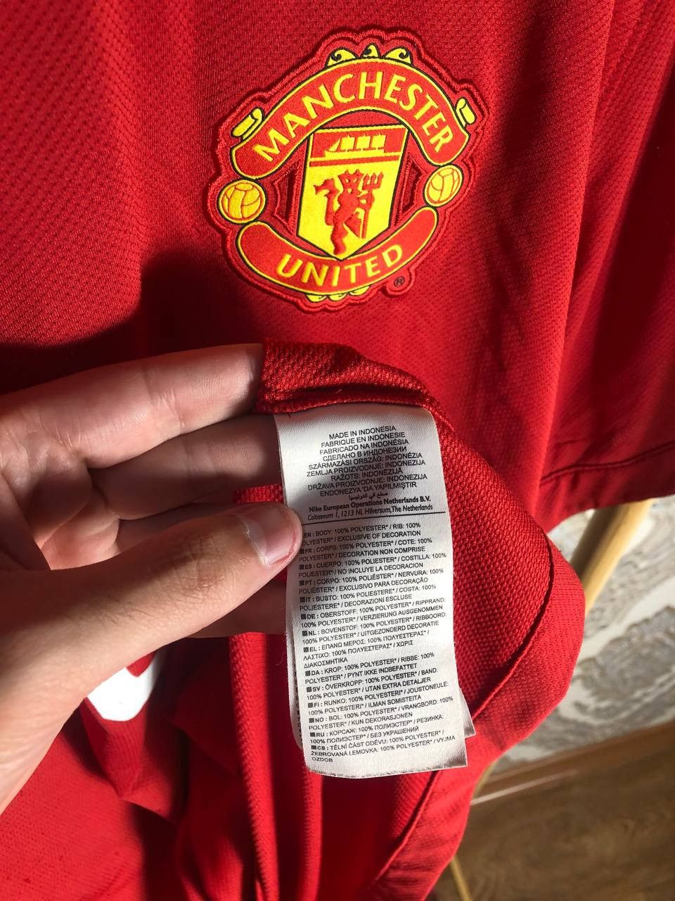 Nike VINTAGE NIKE FC MANCHESTER UNITED ENGLAND SOCCER JERSEY 90s Size US XL / EU 56 / 4 - 8 Thumbnail