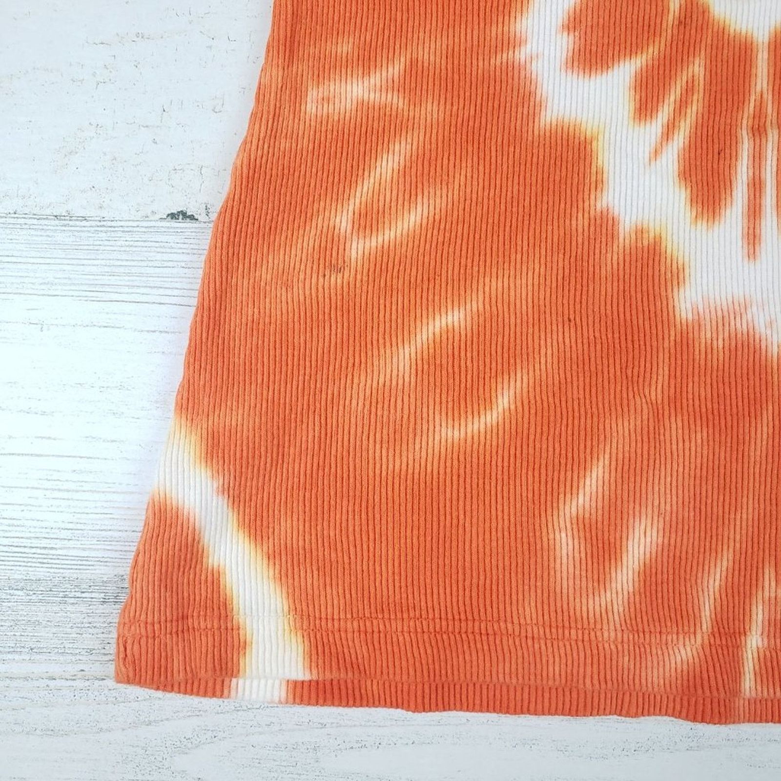 Other NWOT Point Sportswear Tie Dye Orange Spiral Tank Top Medium Size M / US 6-8 / IT 42-44 - 3 Thumbnail