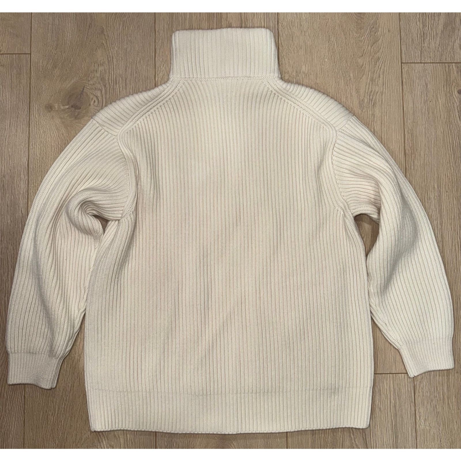 Hermes Zip Up Zipper Cardigan Sweater Wool Knit Jacket 38 Size XS / US 0-2 / IT 36-38 - 18 Thumbnail