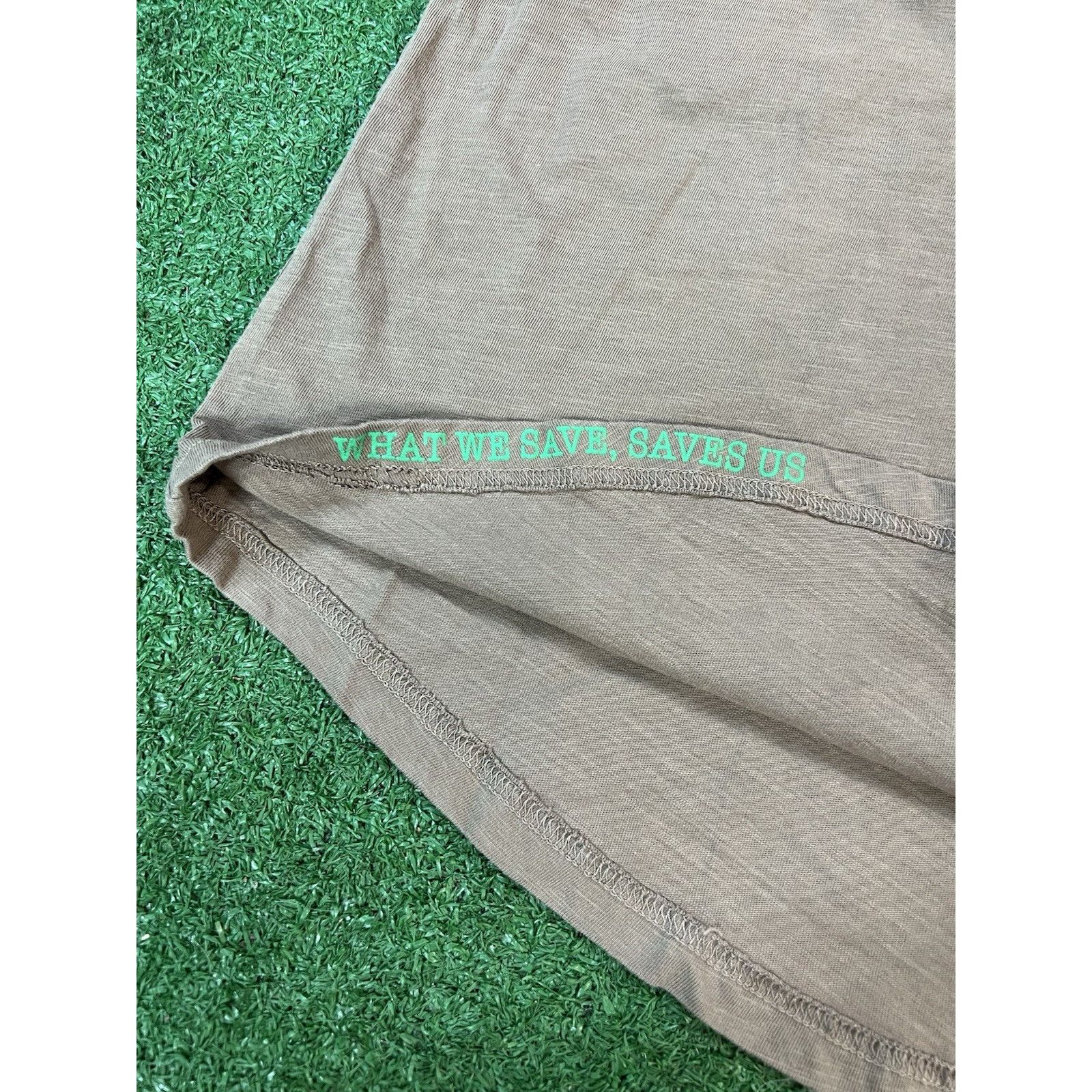 Free Planet Free Planet Mens Shirt LG Brown Tee Crew Neck Basic Solid Size US L / EU 52-54 / 3 - 3 Thumbnail