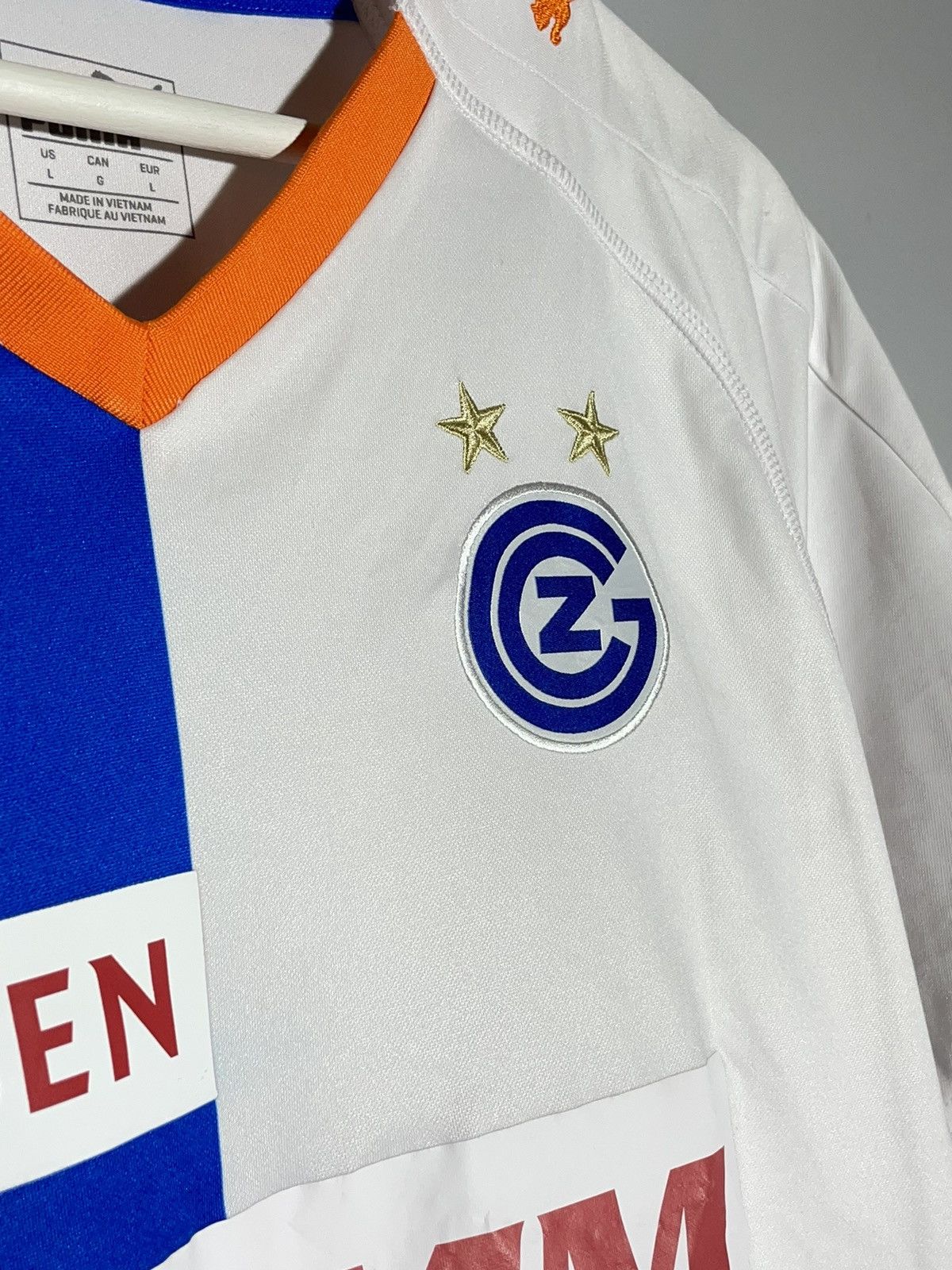 Puma Grasshopper Club Zurich Puma 2018-19 Home Football Shirt Size US L / EU 52-54 / 3 - 6 Thumbnail