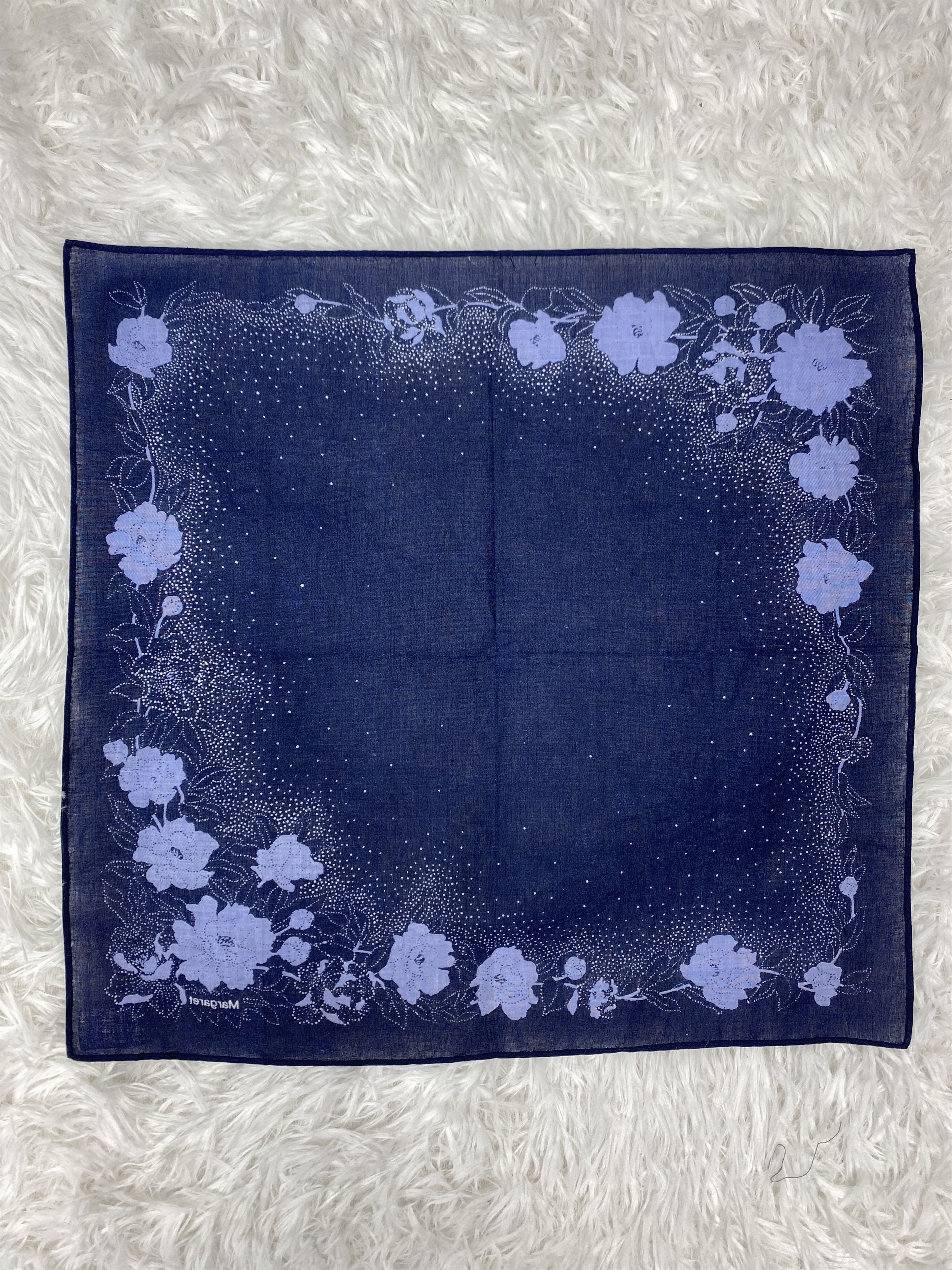 Margaret Howell × Vintage Vintage Margaret Handkerchief Neckerchief PH0703 Size ONE SIZE - 4 Thumbnail