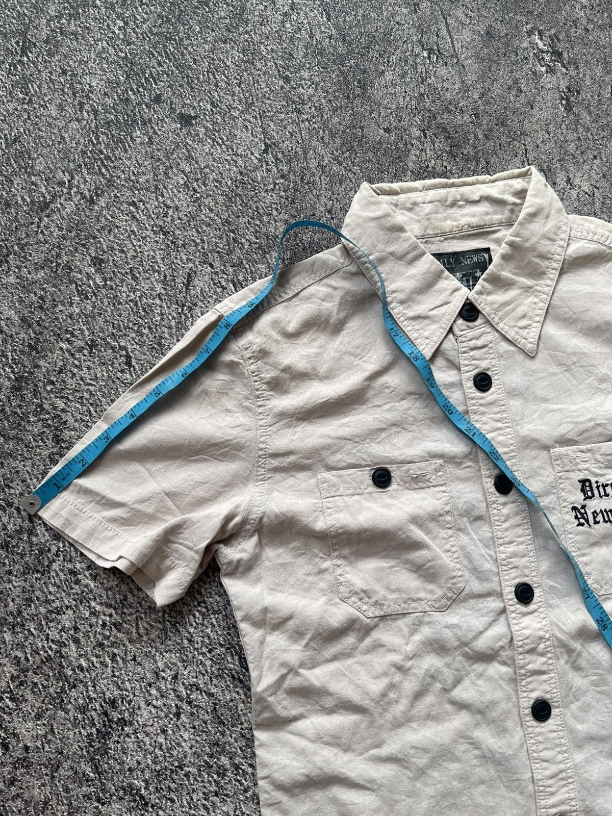 Japanese Brand Y2K Daily news ifsixwasnine shirt Size US M / EU 48-50 / 2 - 13 Thumbnail