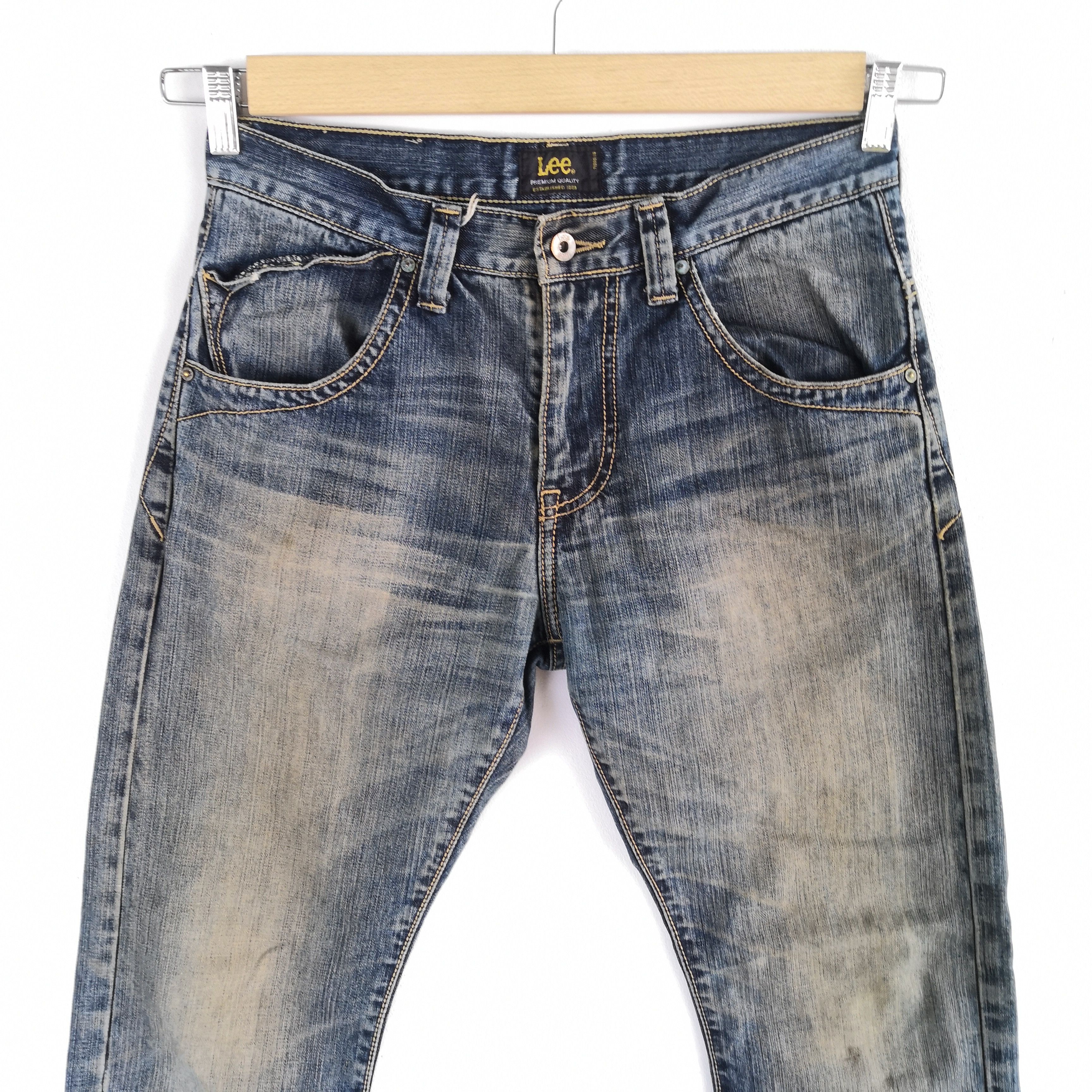 Lee Vintage Rusty Lee Sanforized Denim Lee Stonewash Jeans Size US 30 / EU 46 - 4 Thumbnail