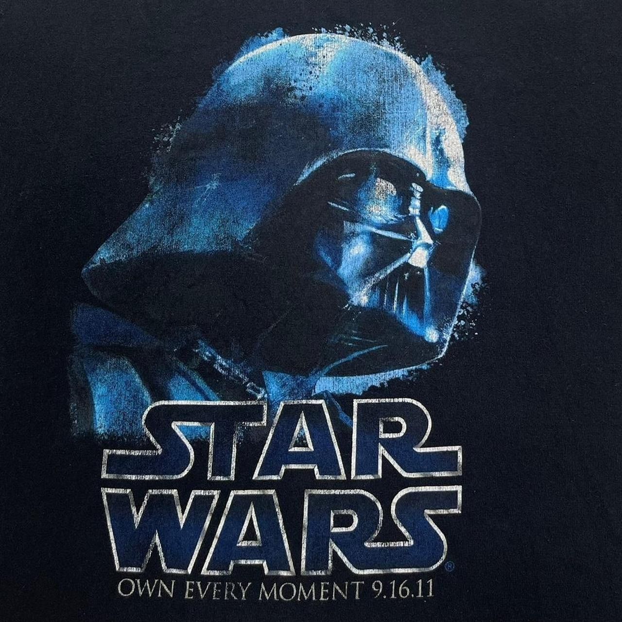 Disney × Star Wars × Vintage Star Wars Darth Vader 2011 Movie T-Shirt Size US XL / EU 56 / 4 - 3 Thumbnail