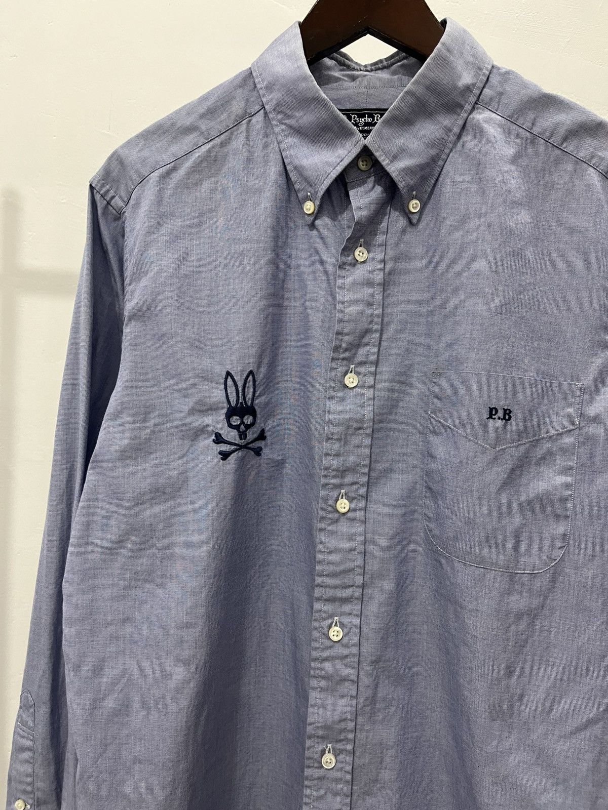 Yohji Yamamoto 🖤BLACKFRIDAY🖤Psyhco bunny skull shirt Size US L / EU 52-54 / 3 - 7 Thumbnail
