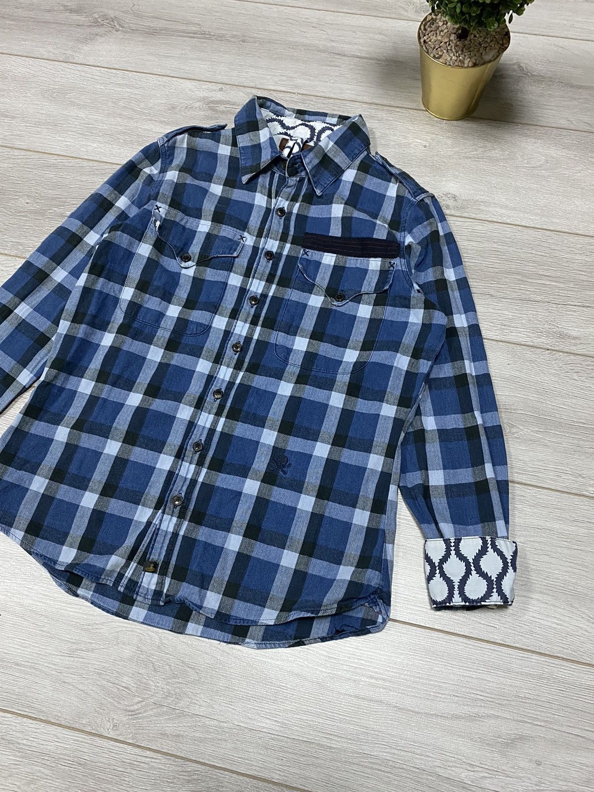 Lee × Vivienne Westwood Vivienne Westwood Lee check shirt buttons Size US L / EU 52-54 / 3 - 1 Thumbnail