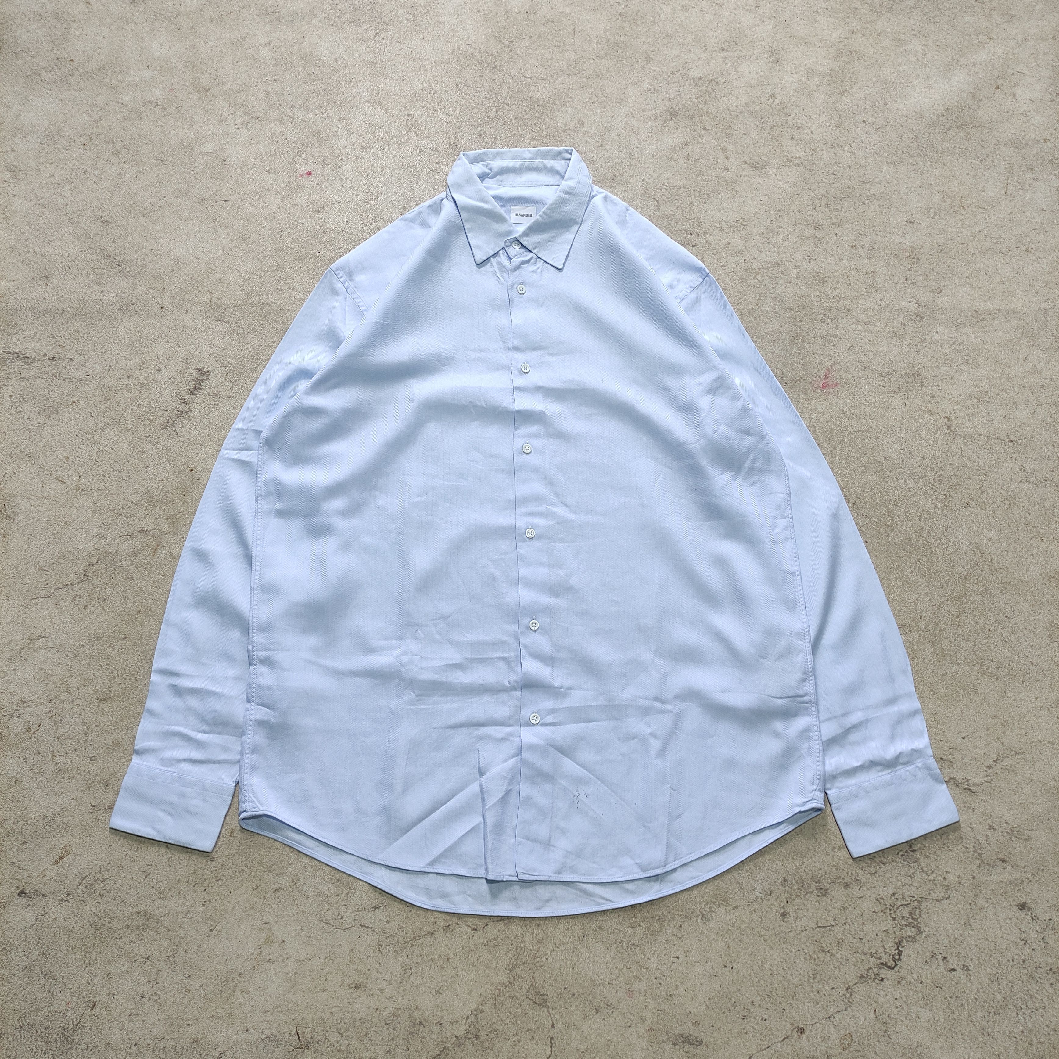 Jil Sander Jil Sander Button Up Shirt Tailor Made Size US S / EU 44-46 / 1 - 1 Thumbnail