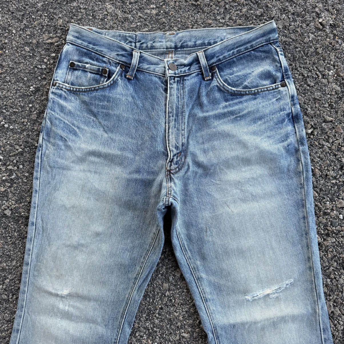 Big John VINTAGE BIGJOHN FLARE DENIM JEAN PANTS Size US 34 / EU 50 - 2 Thumbnail