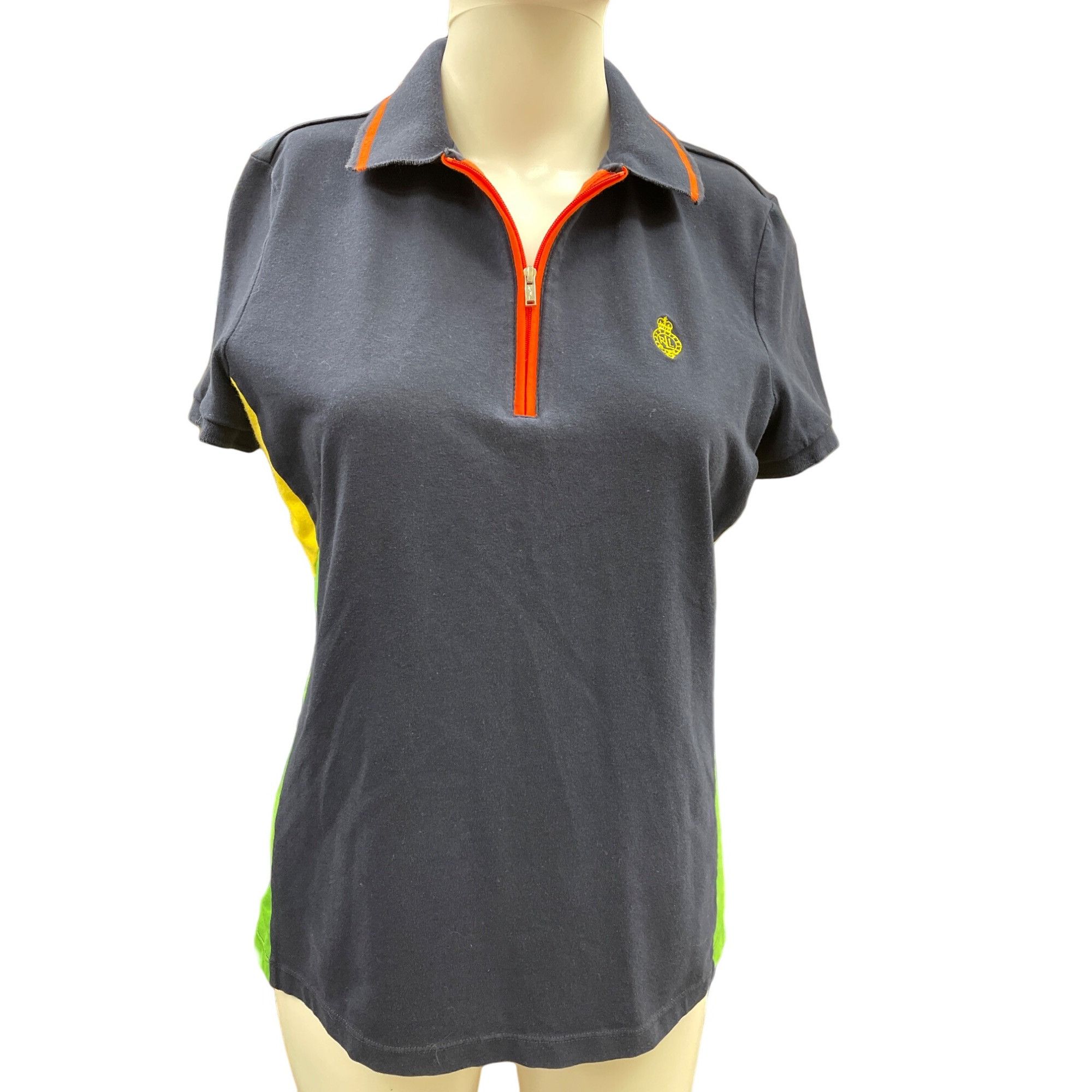 Polo Ralph Lauren Active Ralph Lauren Women Navy Blue Polo Shirt Size M Size M / US 6-8 / IT 42-44 - 1 Thumbnail