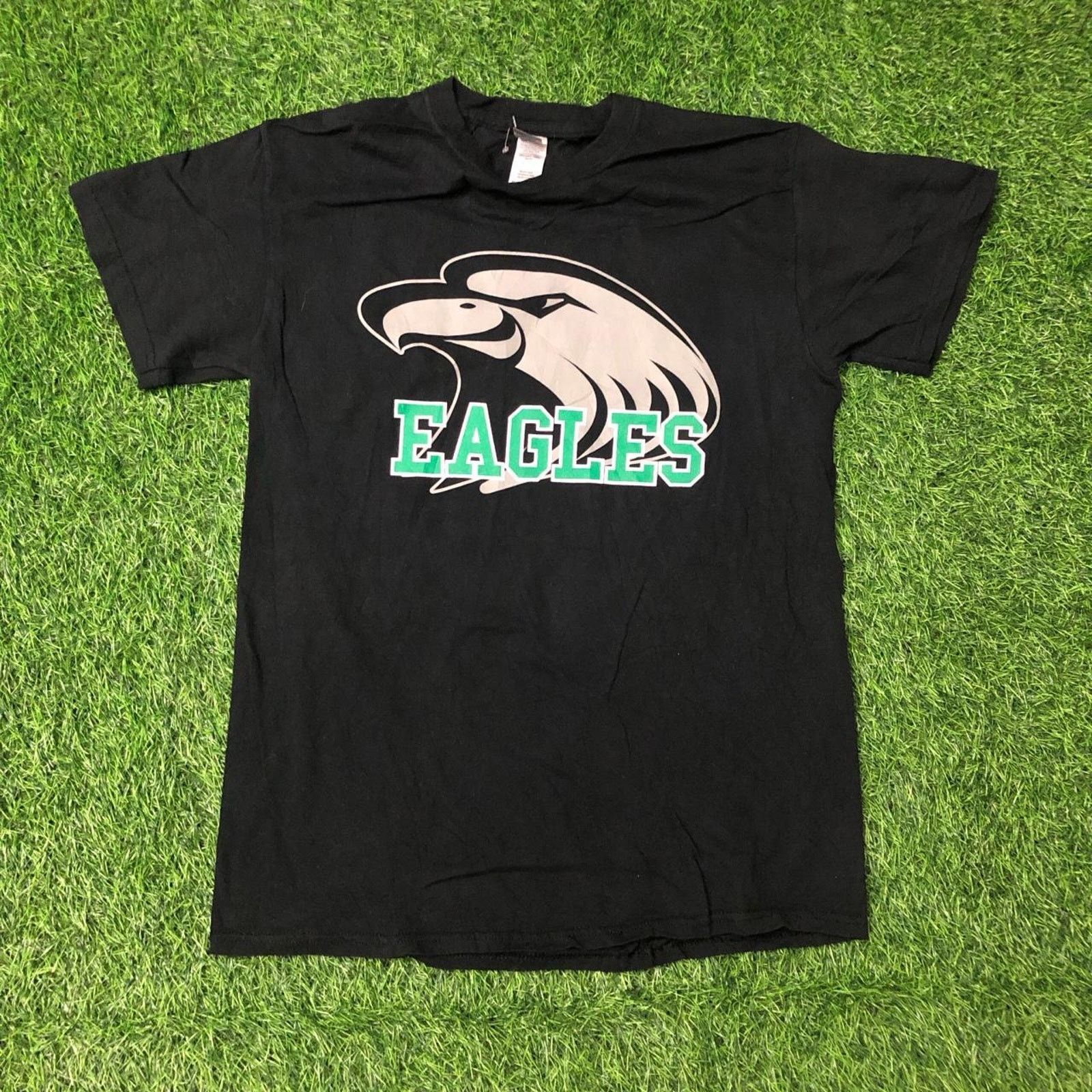Gildan Men’s Black ‘Eagles’ Graphic Tee Size US M / EU 48-50 / 2 - 1 Thumbnail