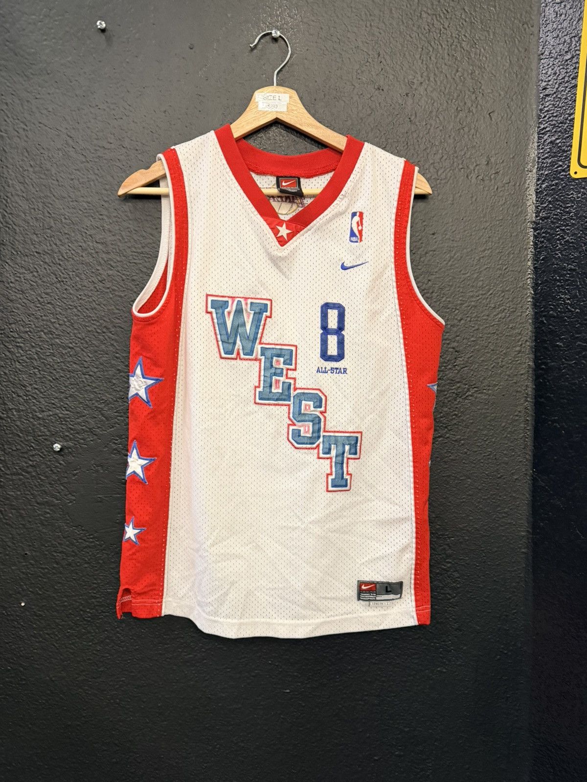 Nike 2004 Nike NBA All-Star Conference Jersey #8 Kobe Bryant Size US L / EU 52-54 / 3 - 1 Thumbnail