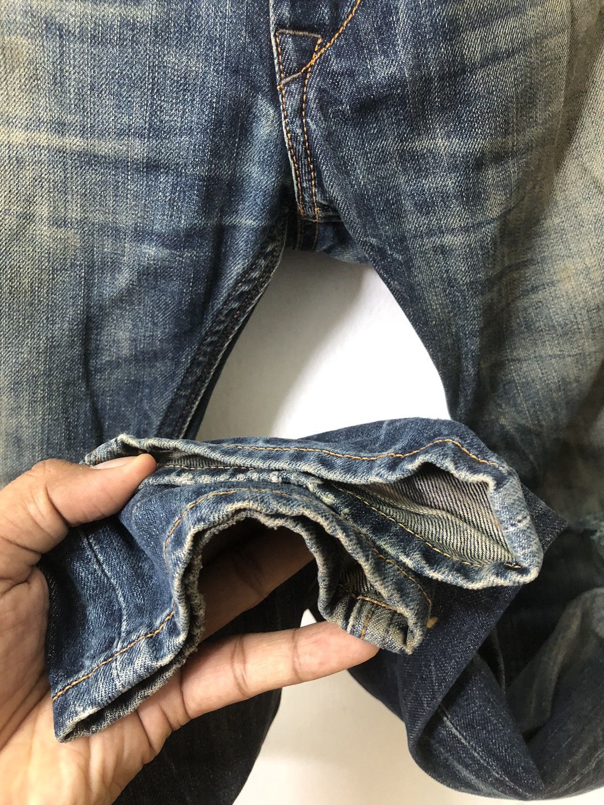 Diesel Diesel Distressed Denim Jeans waist 33 Size US 33 - 8 Thumbnail