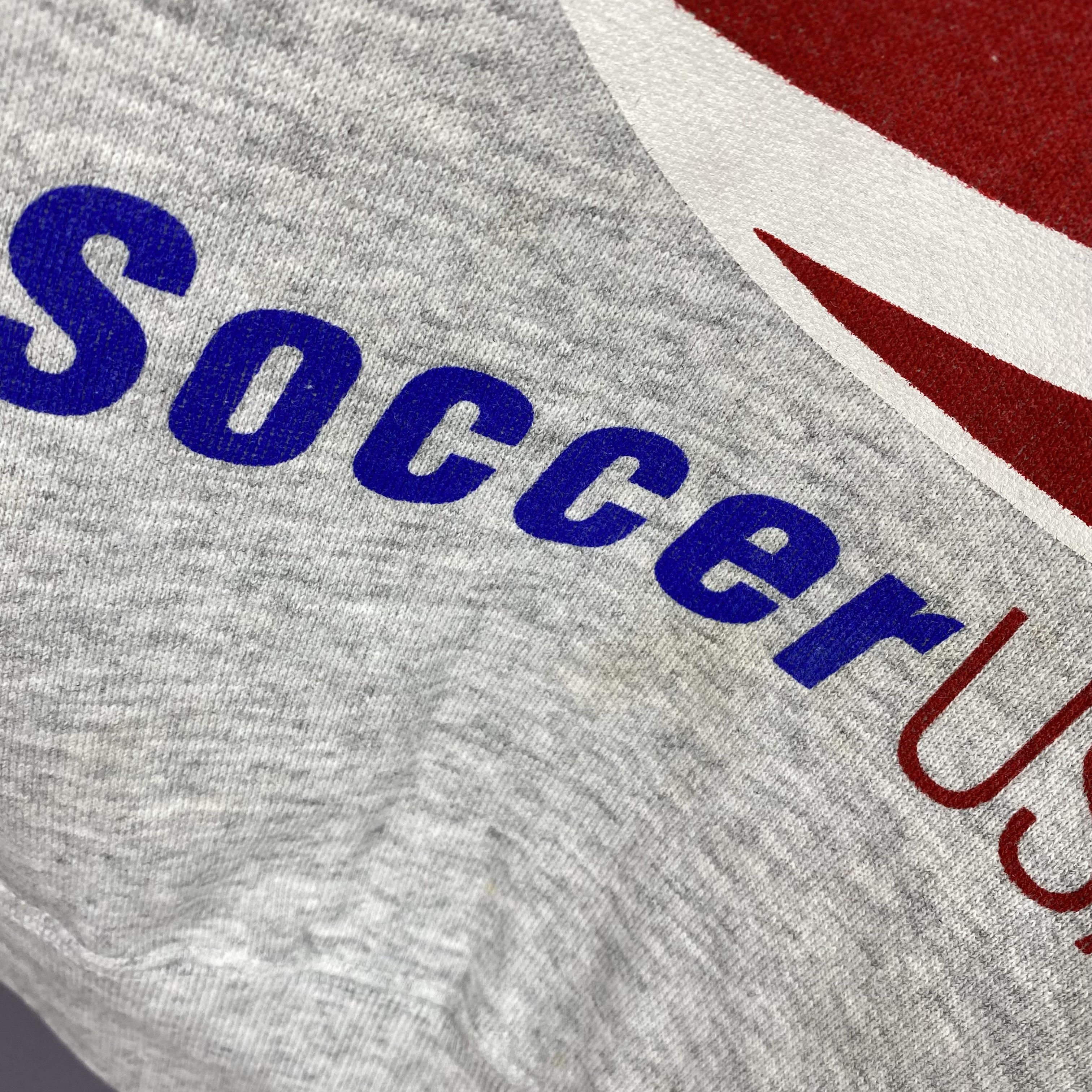 Vintage Vintage 90s World Soccer USA Cup 94 Sweater Sweatshirt Size US S / EU 44-46 / 1 - 10 Thumbnail
