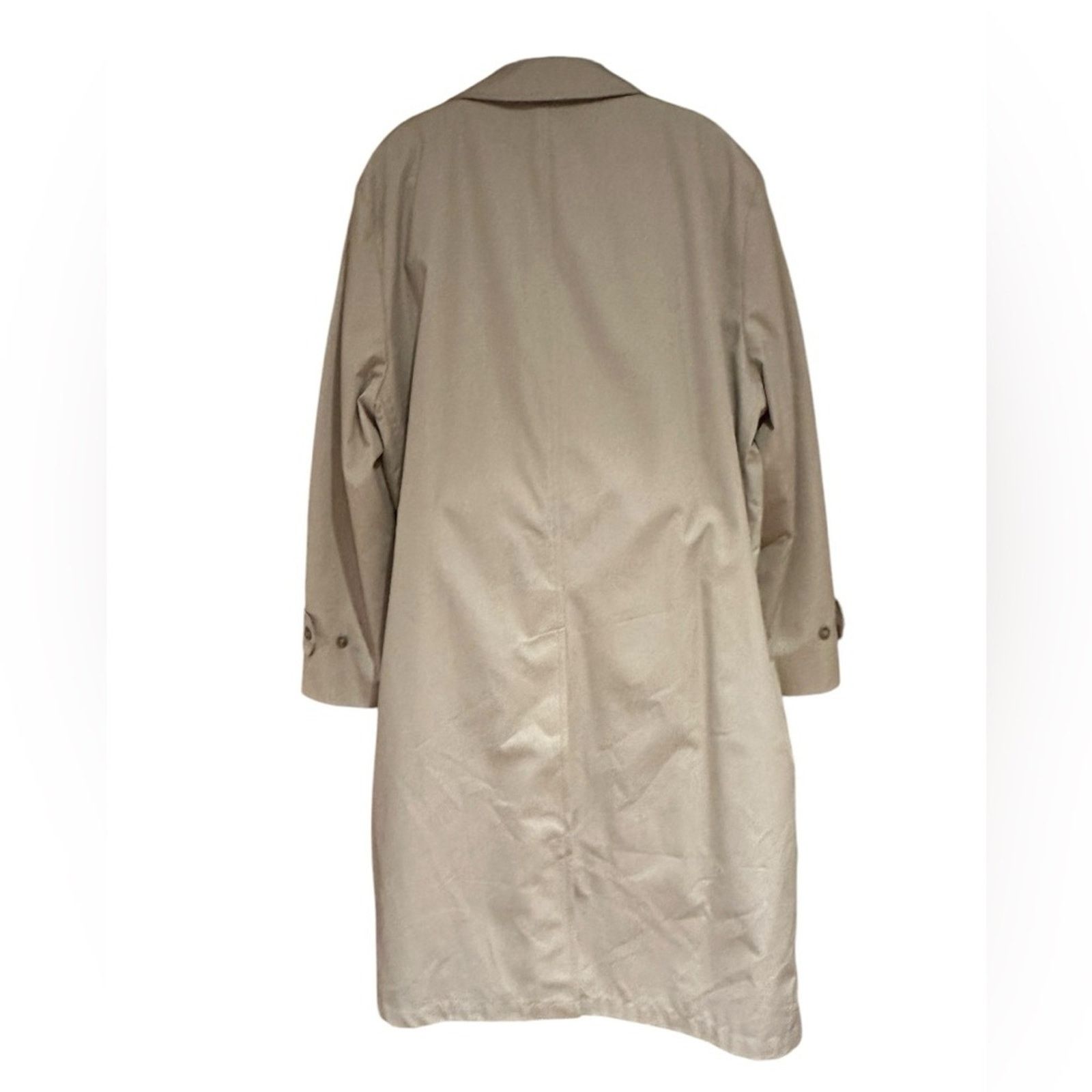 London Fog Towne by London Fog 44 Regular tan Overcoat Zip Out Lining Size US L / EU 52-54 / 3 - 4 Thumbnail