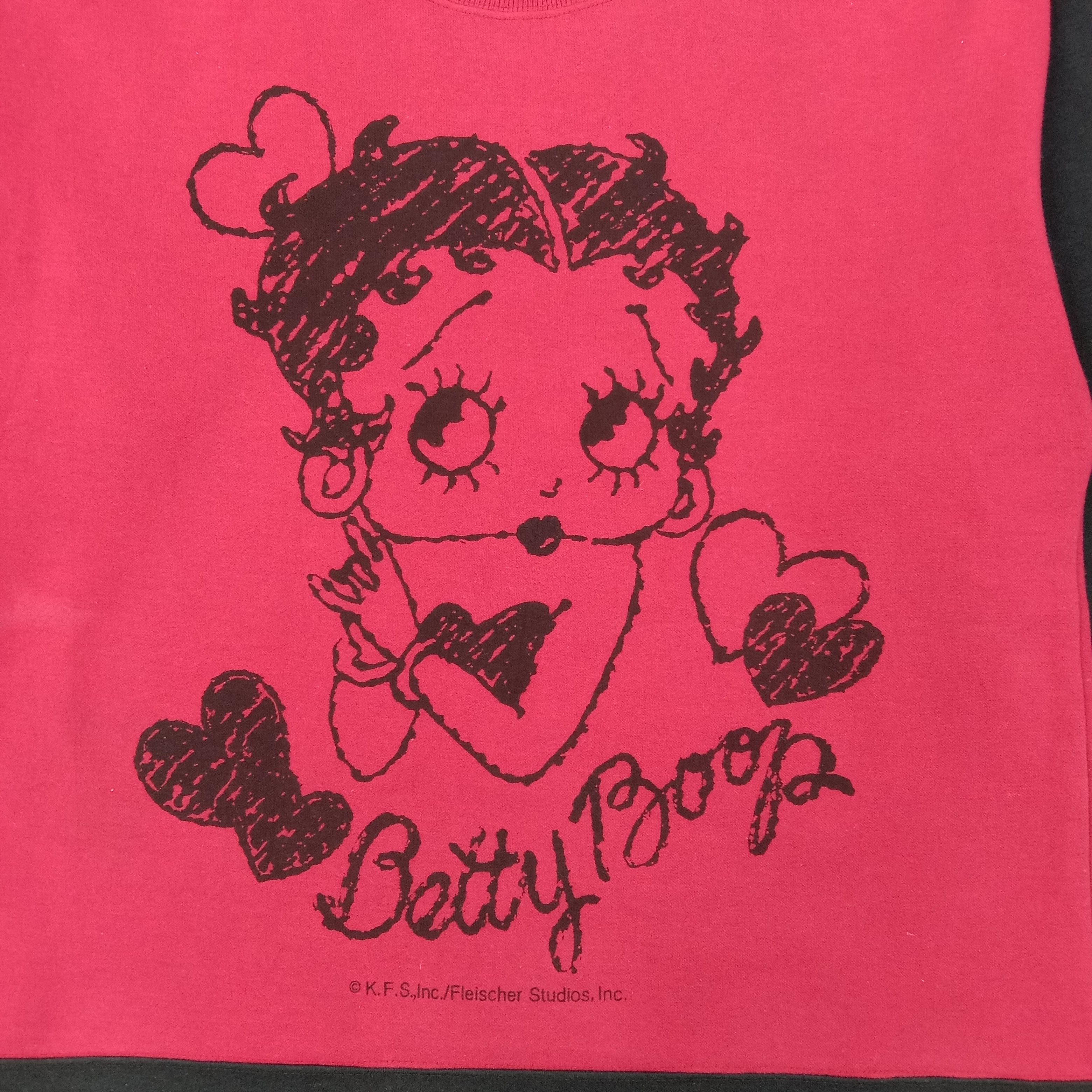 Other Betty Boop American Retro Cartoon Sweatshirt Size US XL / EU 56 / 4 - 2 Thumbnail