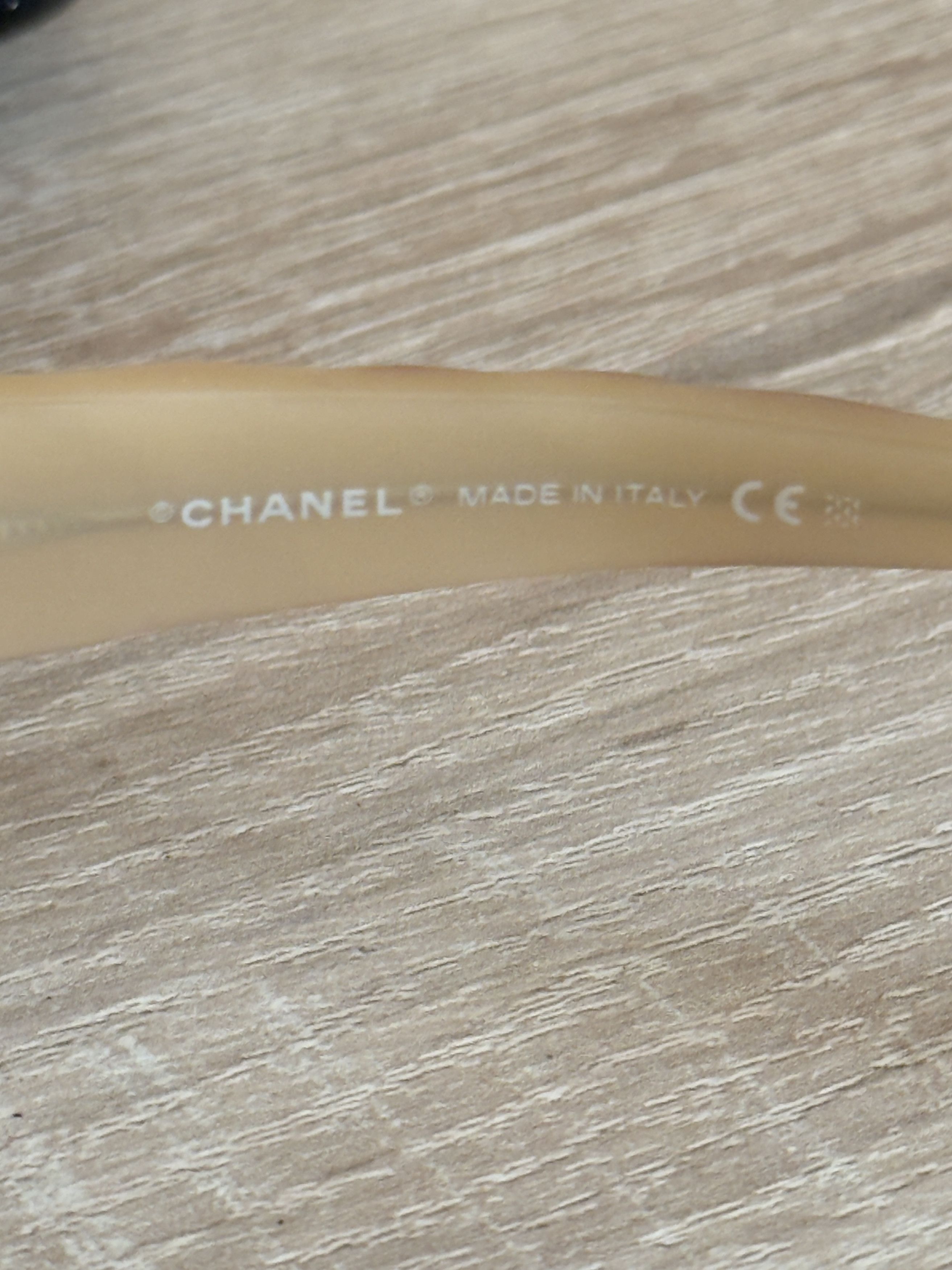 Chanel 🔥 Chanel vintage sunglasses mask cream glossy Size ONE SIZE - 10 Thumbnail