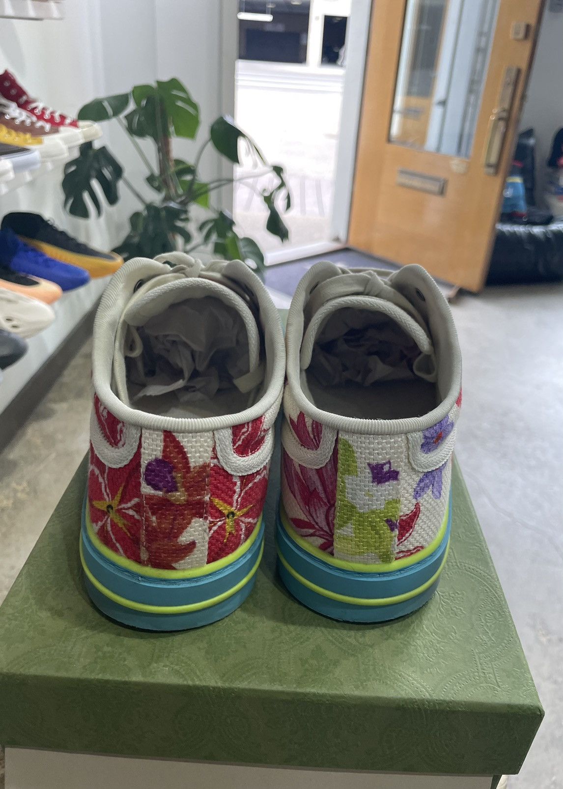 Gucci Gucci Multicolor Canvas Tennis highest 1977 Low Size US 10 / EU 43 - 3 Thumbnail
