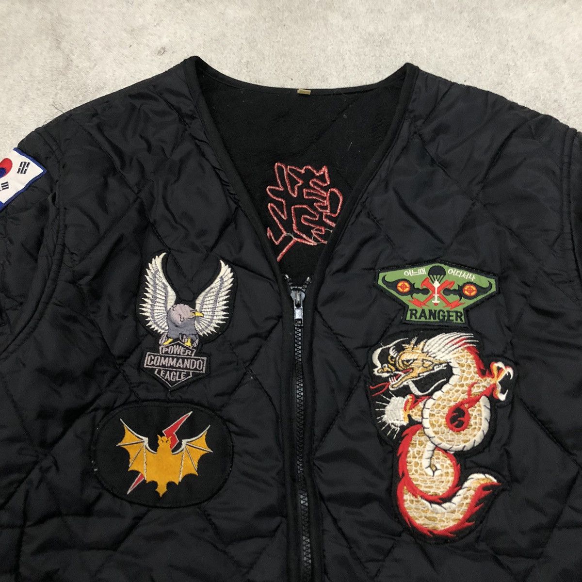 Japanese Brand × Vintage Vintage Korean Special Army Embroidery Jacket Size US M / EU 48-50 / 2 - 3 Thumbnail
