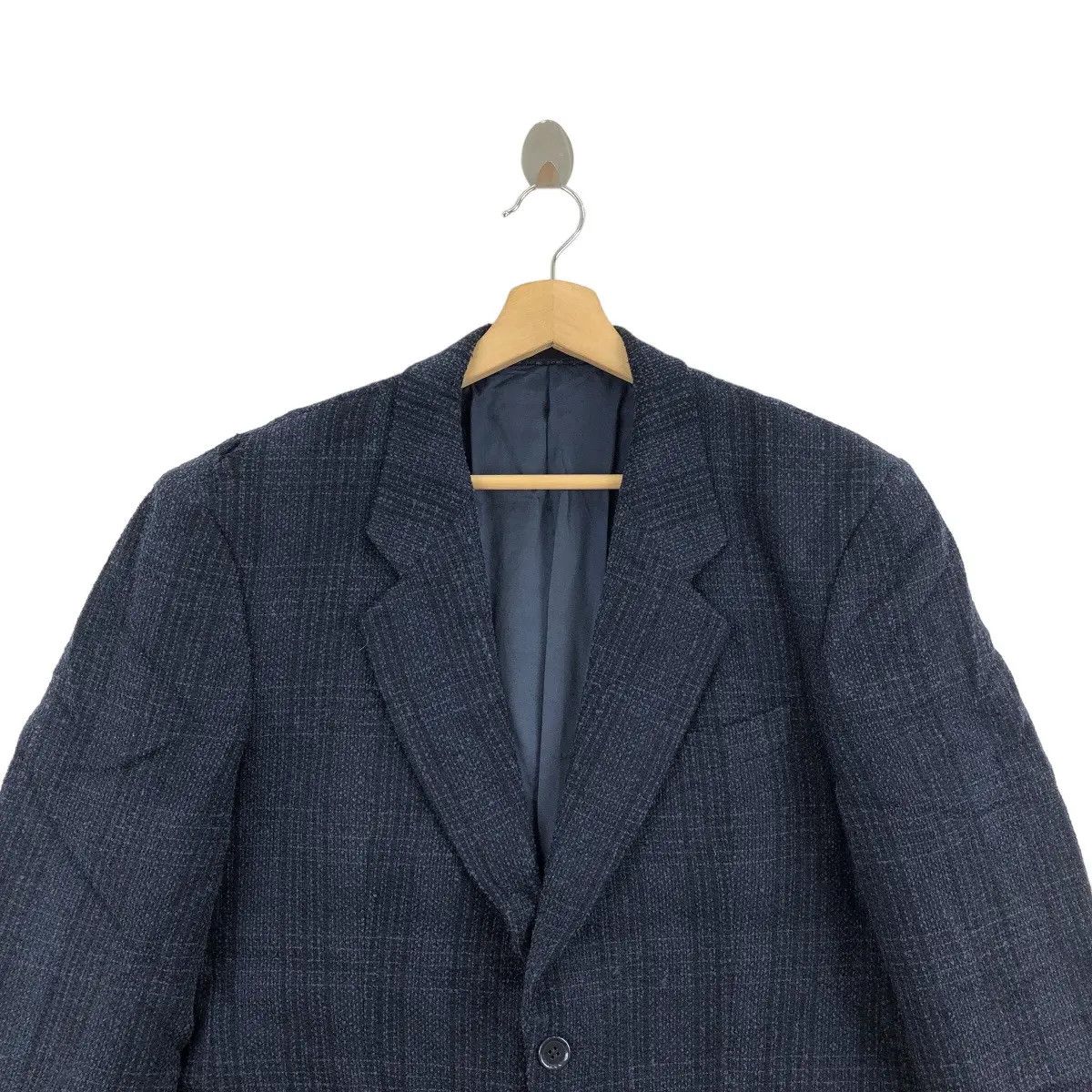 Ungaro Paris Vtg UNGARO PARIS Pour Homme Collection Striped Blazer 2 Size 38R - 3 Thumbnail