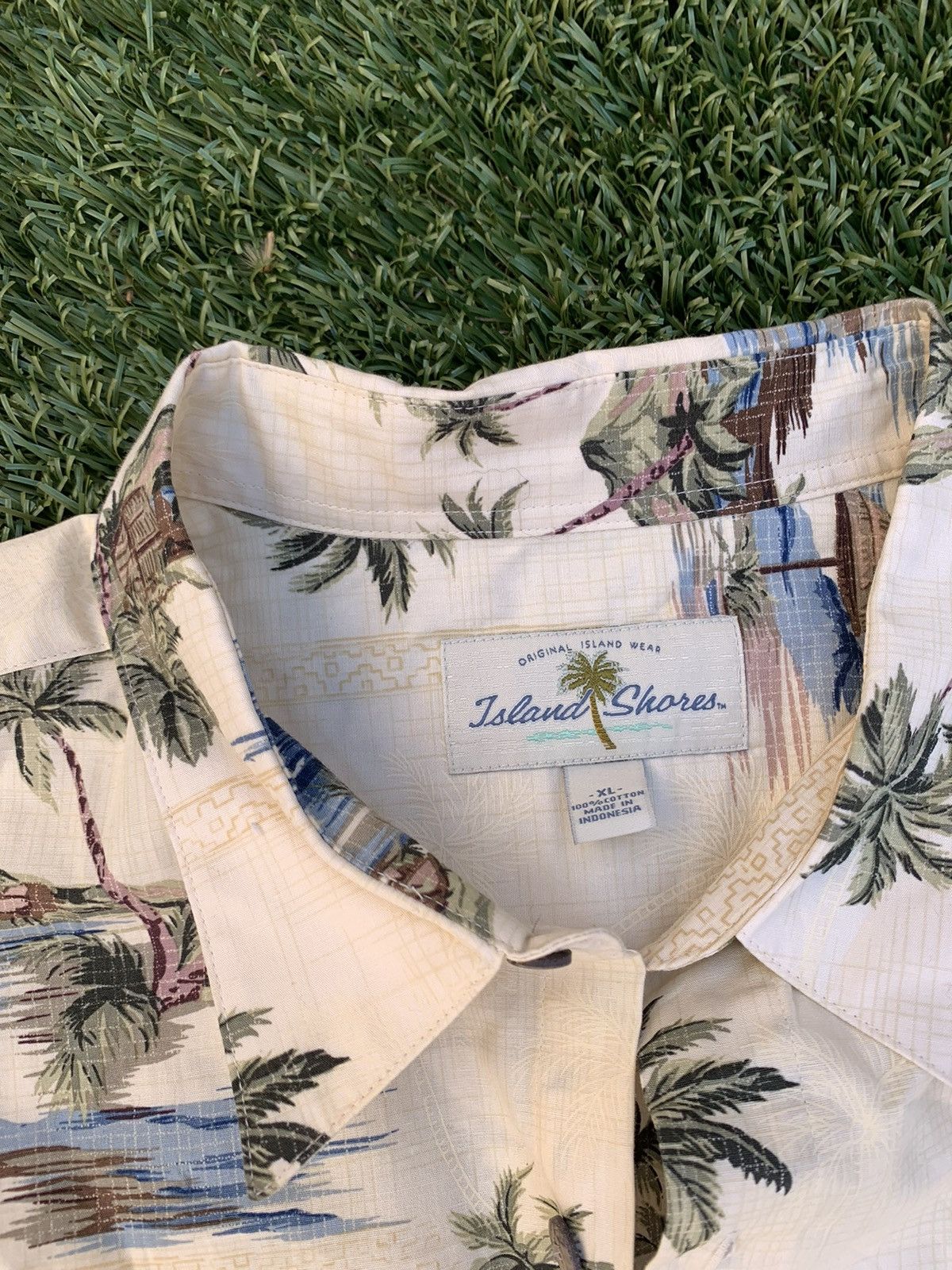 Island Shores × Vintage Vintage Hawaiian Shirt Size US XL / EU 56 / 4 - 2 Thumbnail