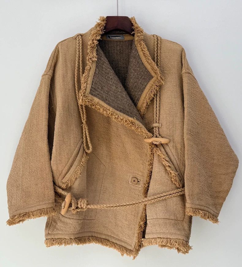 Issey Miyake Issey Miyake 80s Fringe Rope Jacket - dmc Size US M / EU 48-50 / 2 - 1 Thumbnail