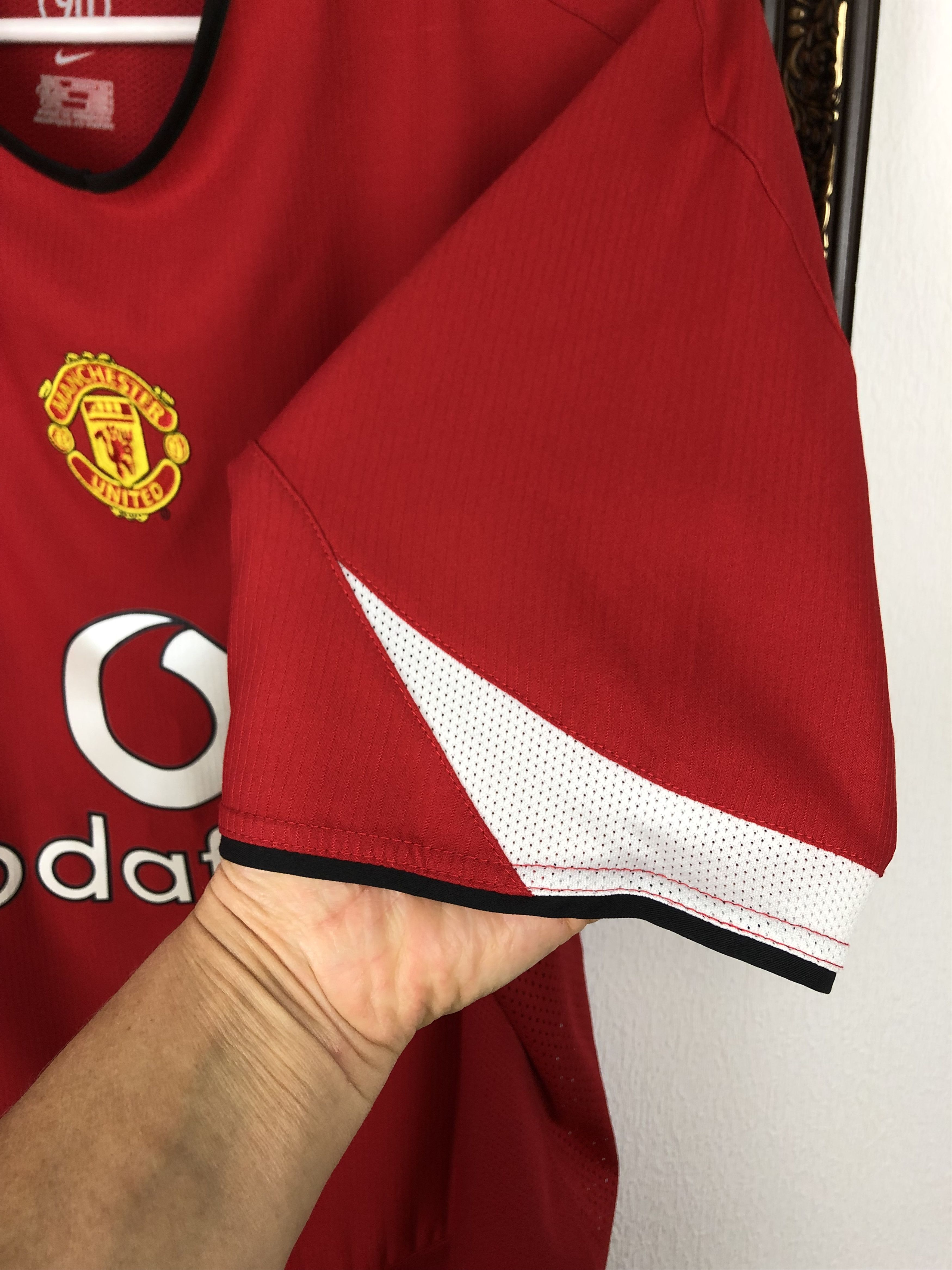 Nike Manchester United football shirt 2004 Soccer Nike Jersey Size US L / EU 52-54 / 3 - 5 Thumbnail